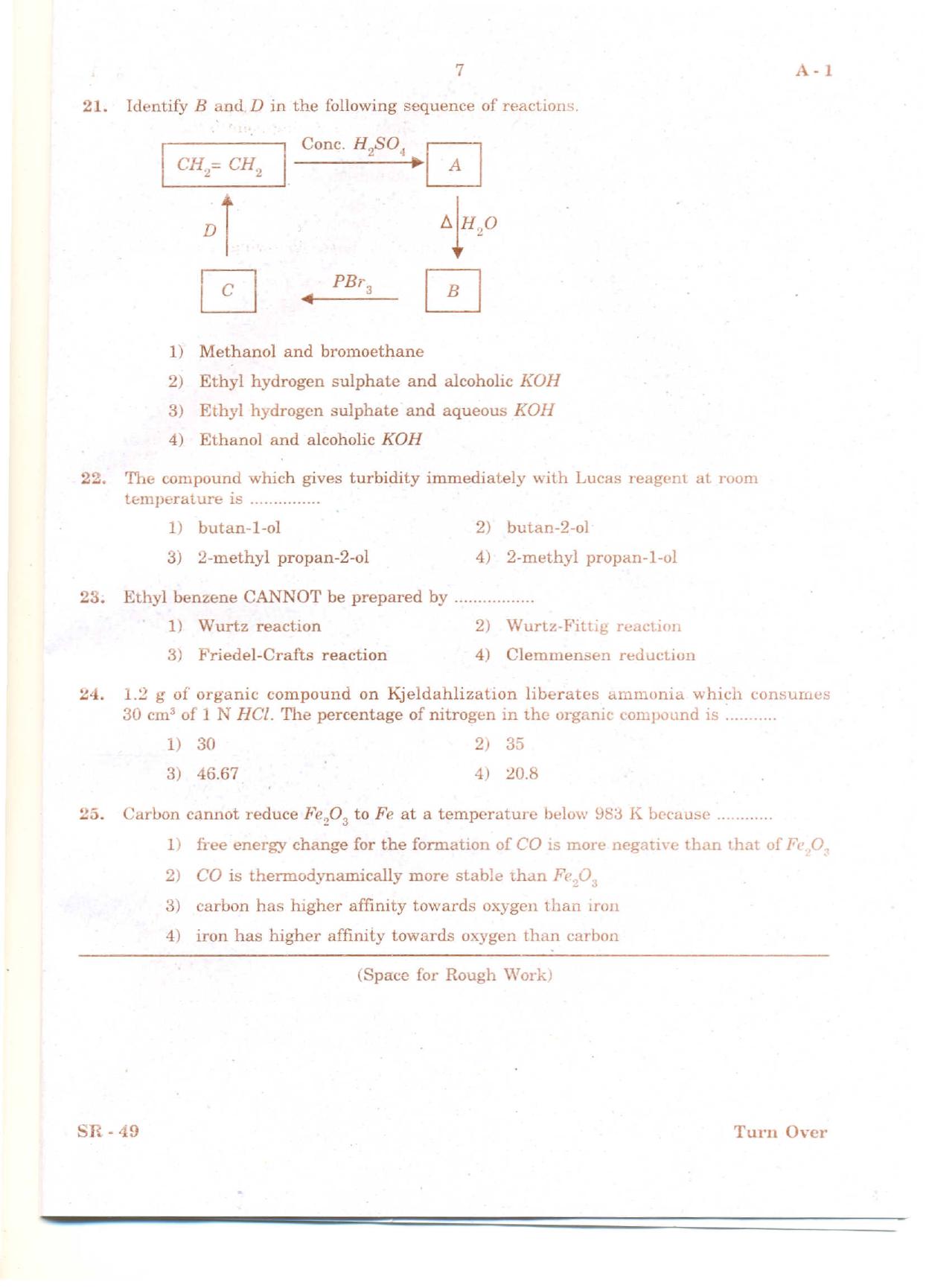 KCET Chemistry 2011 Question Papers - Page 6