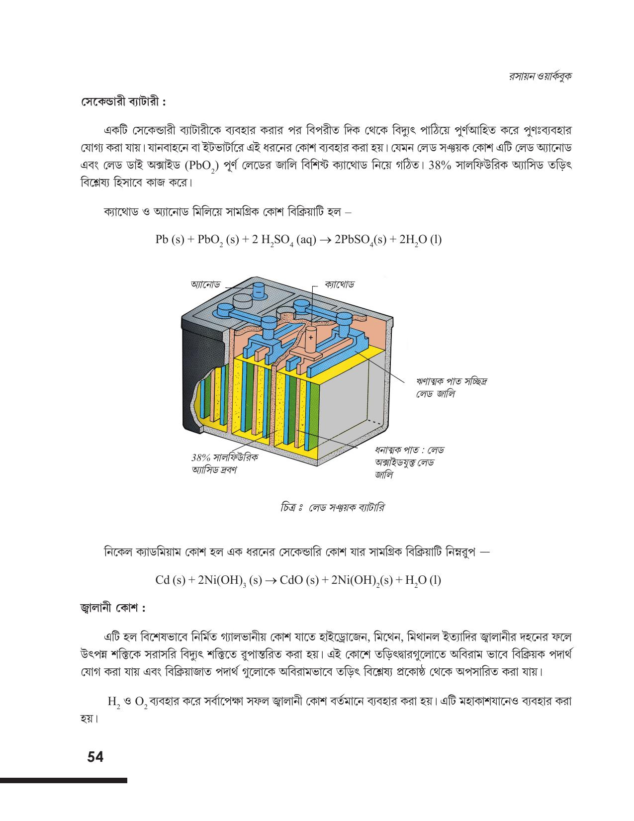 Tripura Board Class 12 Chemistry Bengali Version Workbooks - Page 60