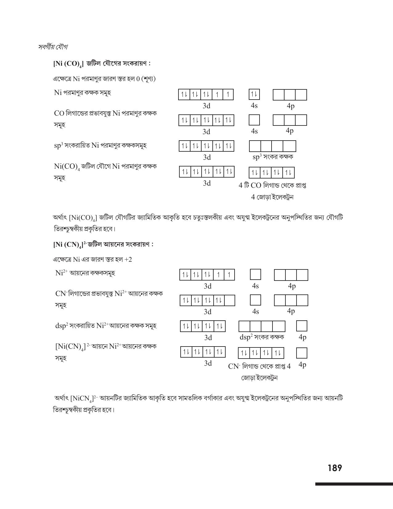 Tripura Board Class 12 Chemistry Bengali Version Workbooks - Page 195