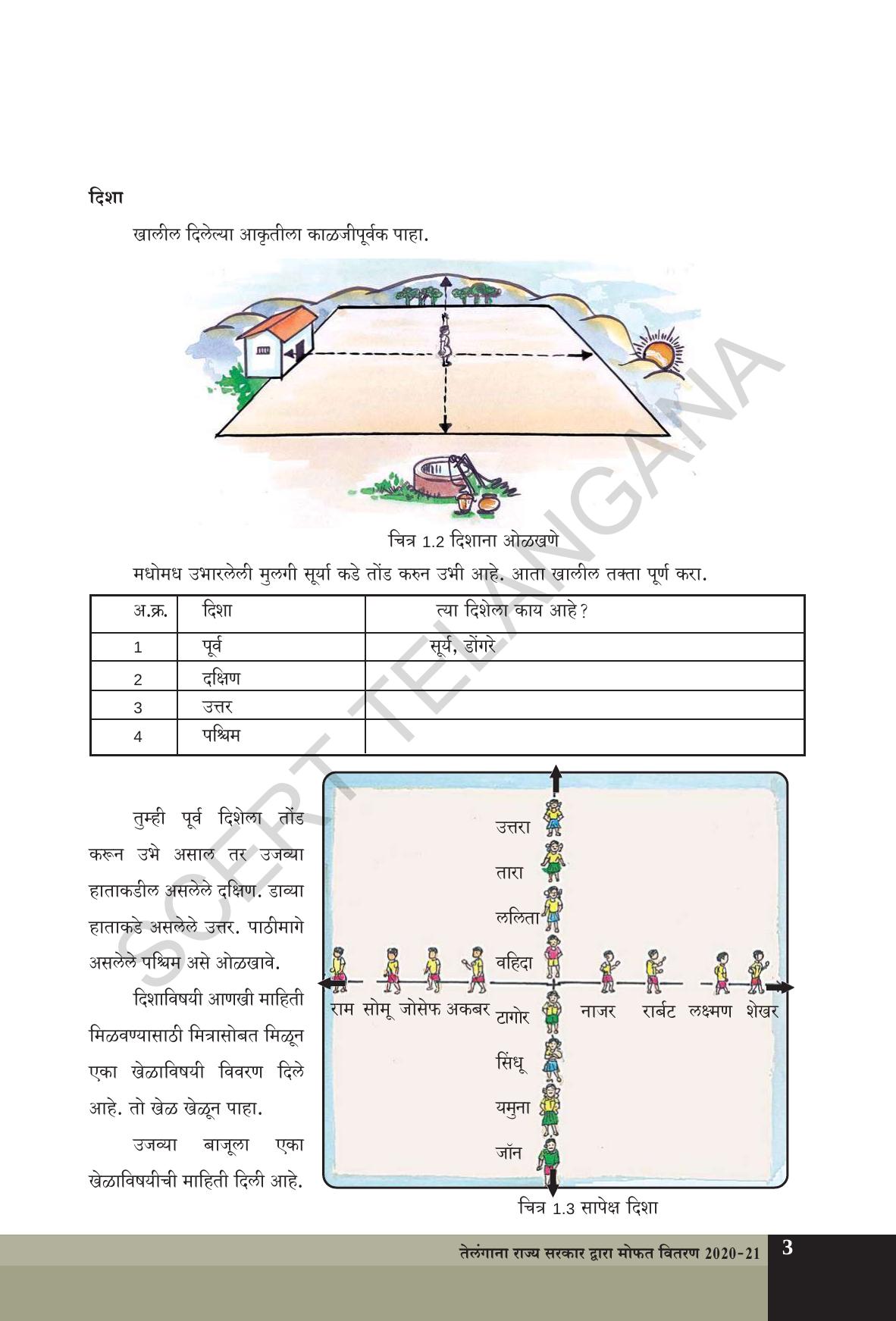 TS SCERT Class 6 Social Science (Marathi Medium) Text Book - Page 13