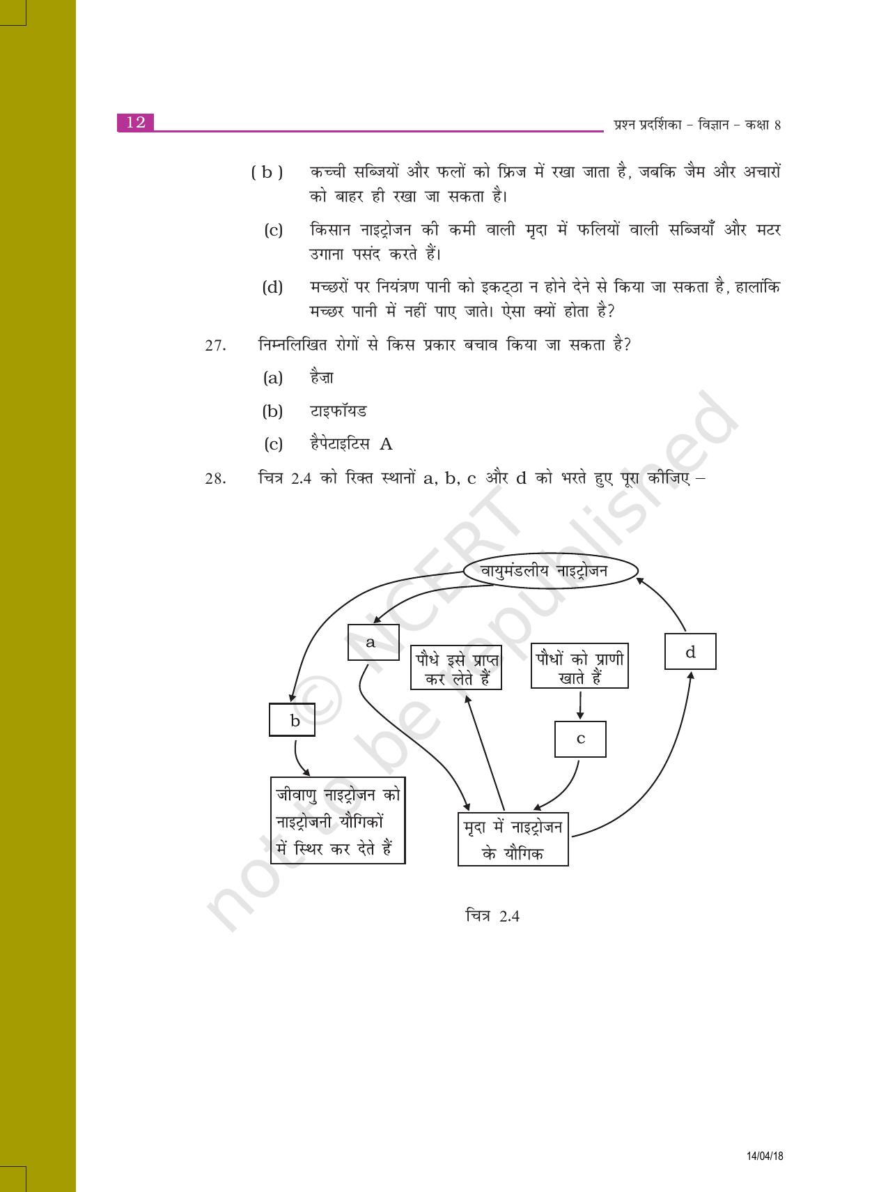 NCERT Exemplar Class 8: विज्ञान यूनिट 2(सूक्ष्मजीव मित्रा और शत्राु) - Page 6