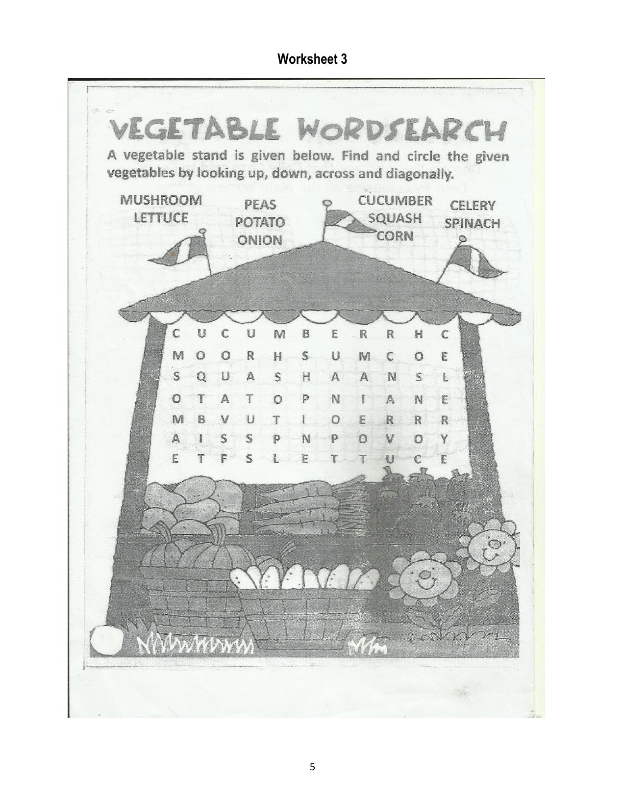 Worksheet for Class 2 English Revision Assignment 120 - Page 6