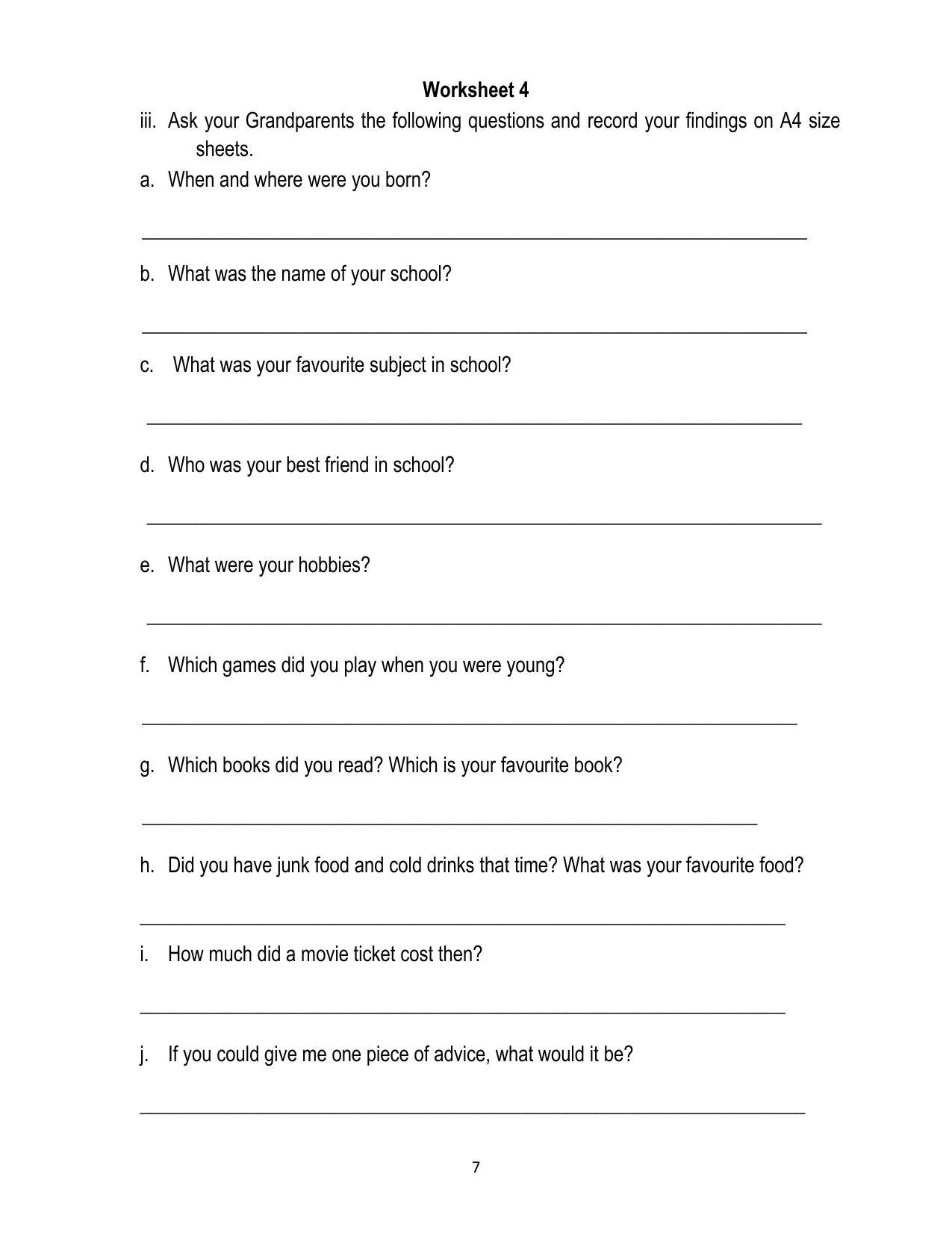 Worksheet for Class 2 English Revision Assignment 120 - Page 8