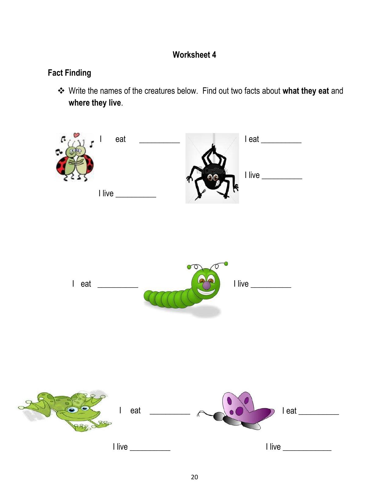 Worksheet for Class 2 English Revision Assignment 120 - Page 21