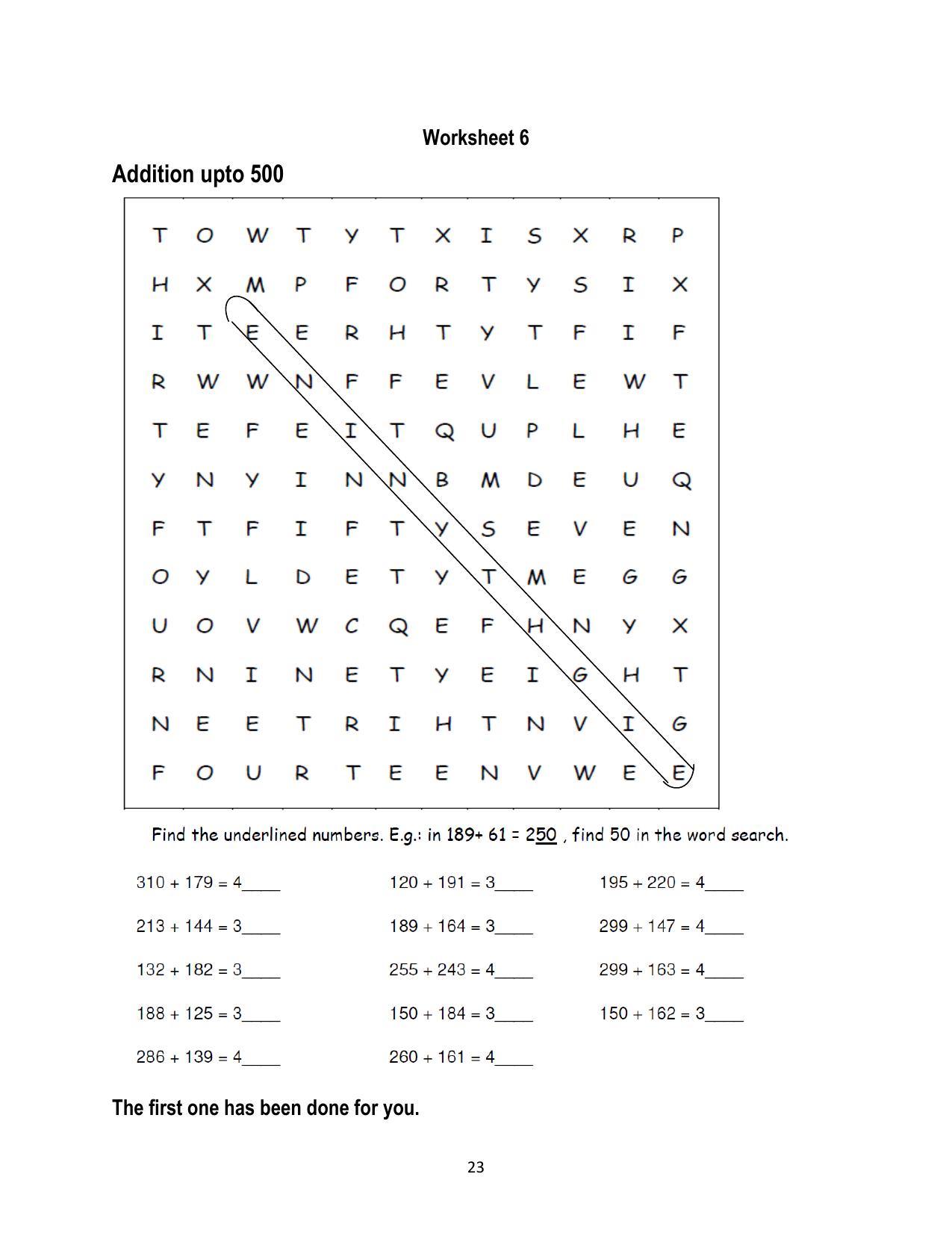 Worksheet for Class 2 English Revision Assignment 120 - Page 24