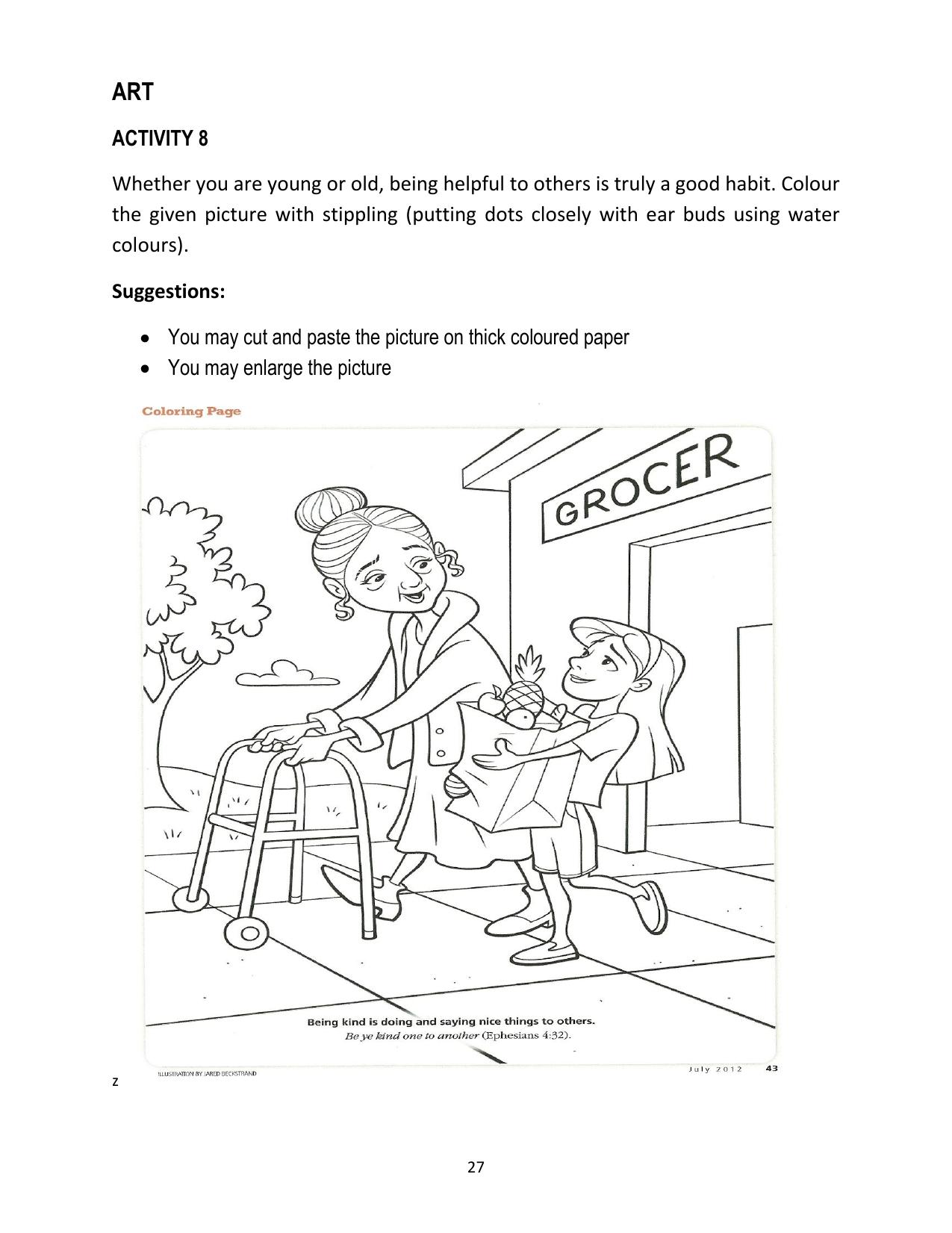 Worksheet for Class 2 English Revision Assignment 120 - Page 28