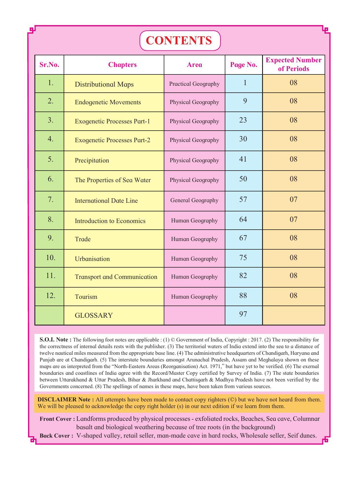 Maharashtra Board Class 9 Geography Textbook - Page 10