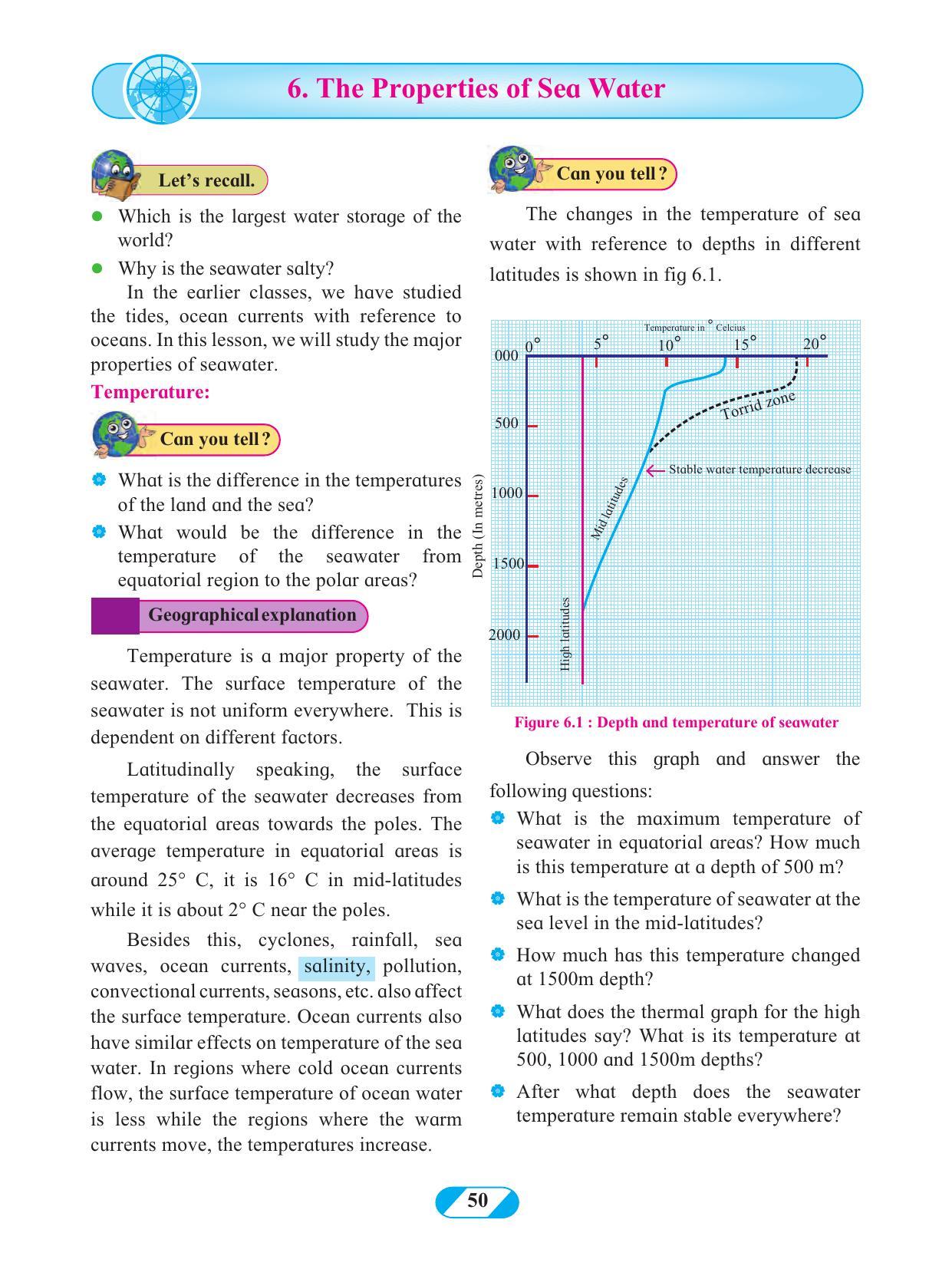 Maharashtra Board Class 9 Geography Textbook - Page 60