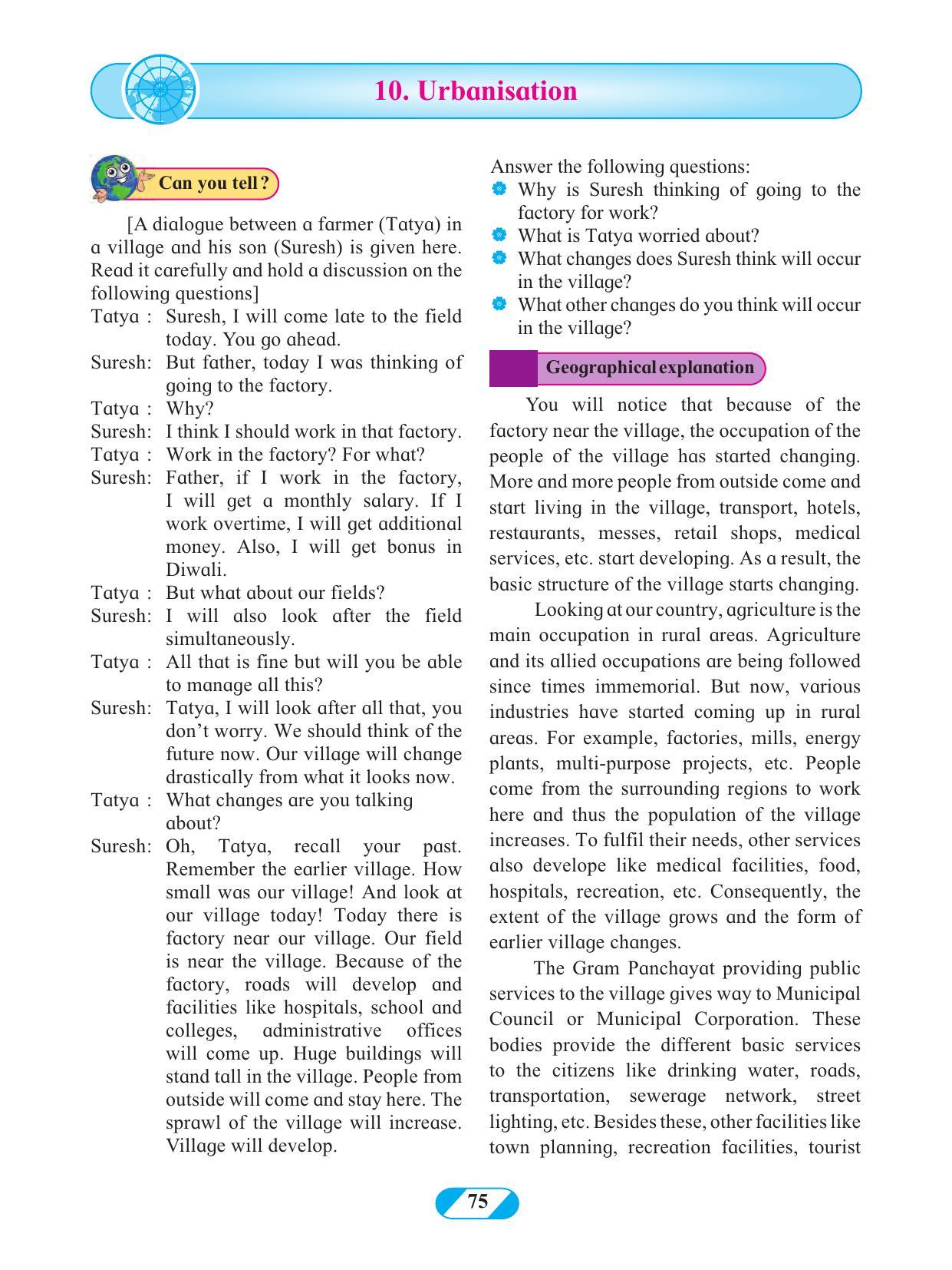 Maharashtra Board Class 9 Geography Textbook - Page 85