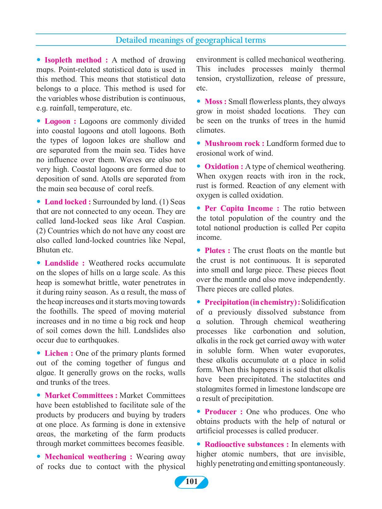Maharashtra Board Class 9 Geography Textbook - Page 111