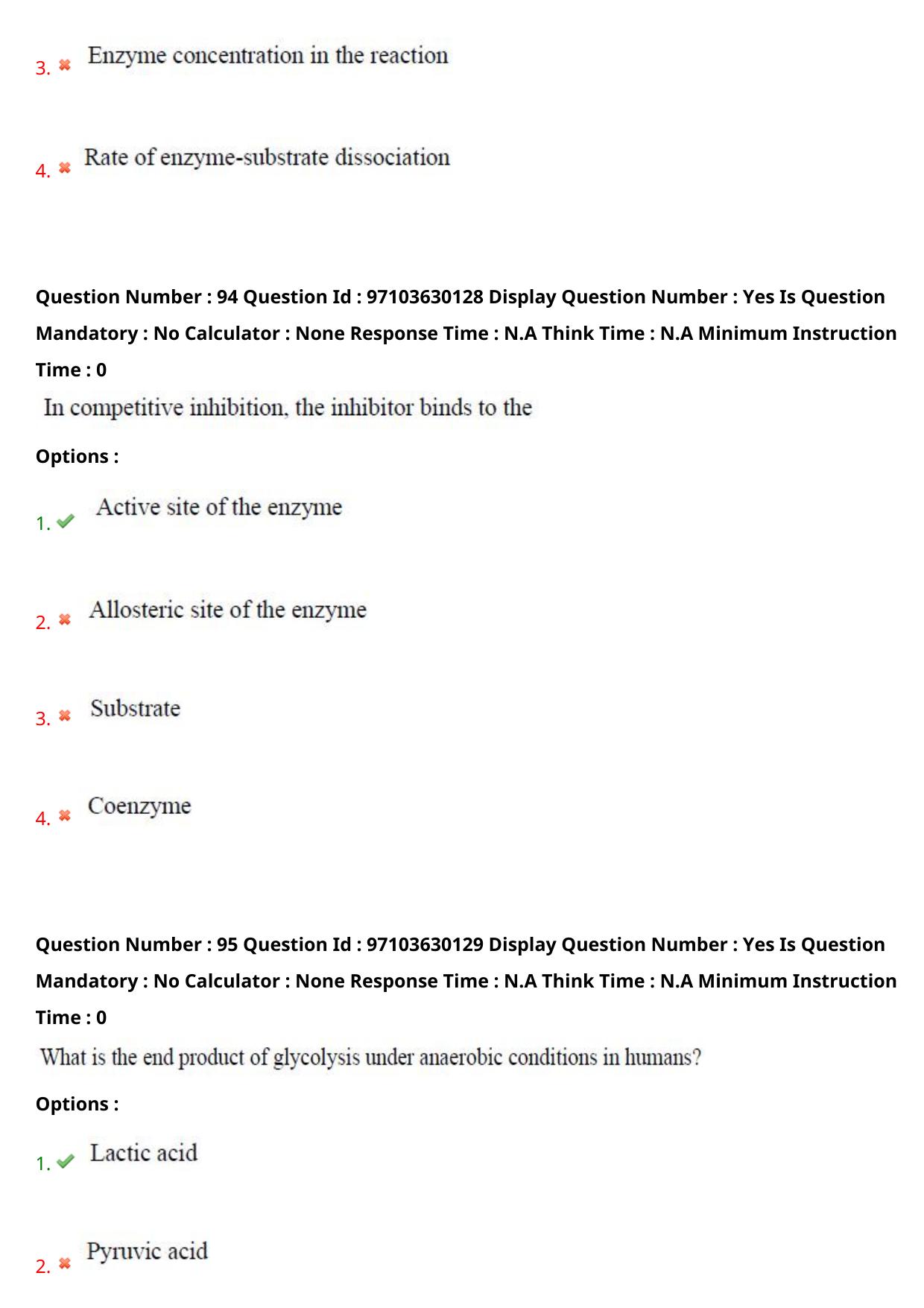 AP RCET 2024 Bio-Technology Question Paper - Page 57