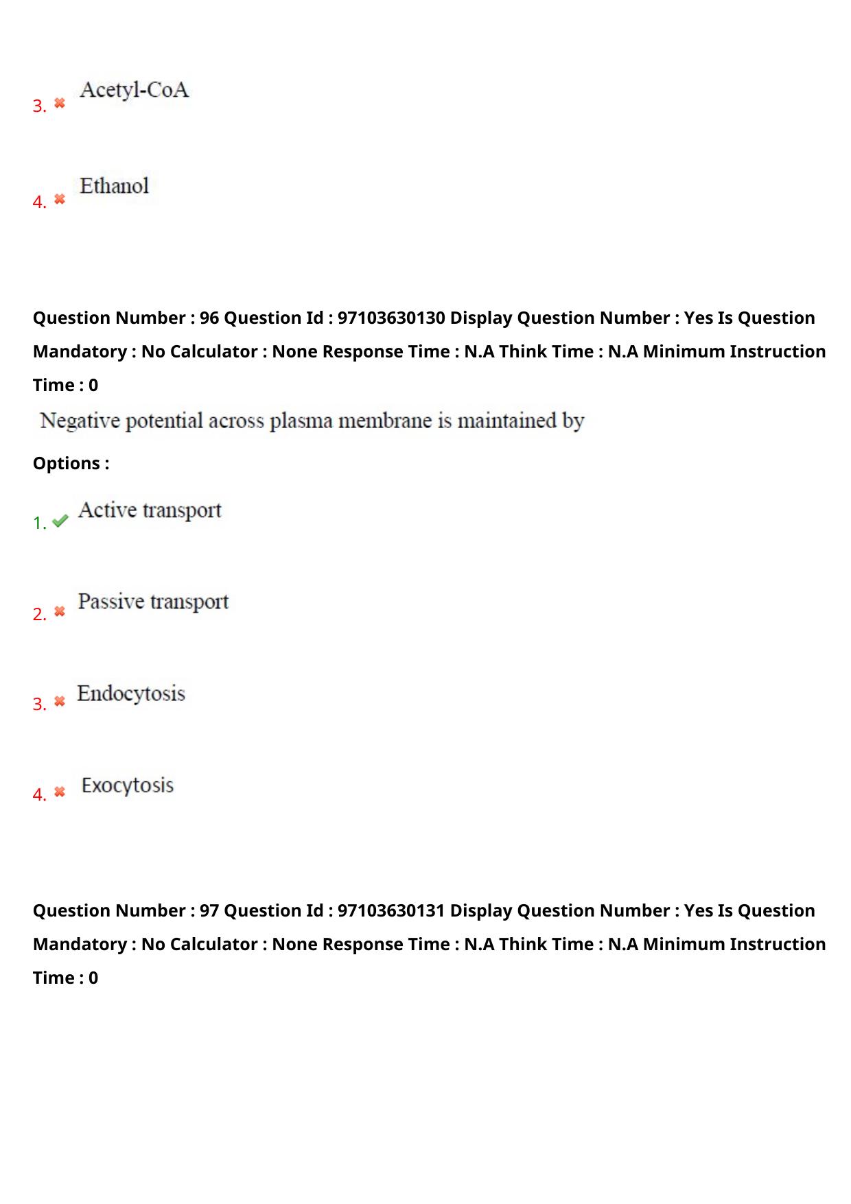AP RCET 2024 Bio-Technology Question Paper - Page 58