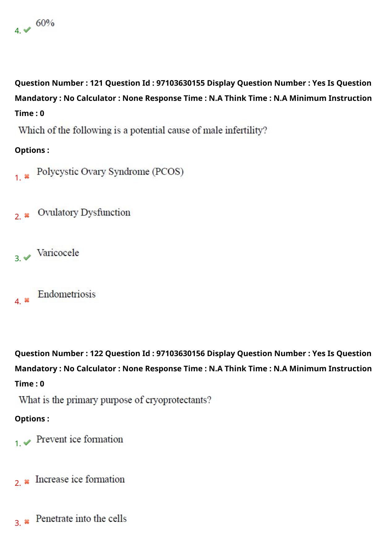AP RCET 2024 Bio-Technology Question Paper - Page 72
