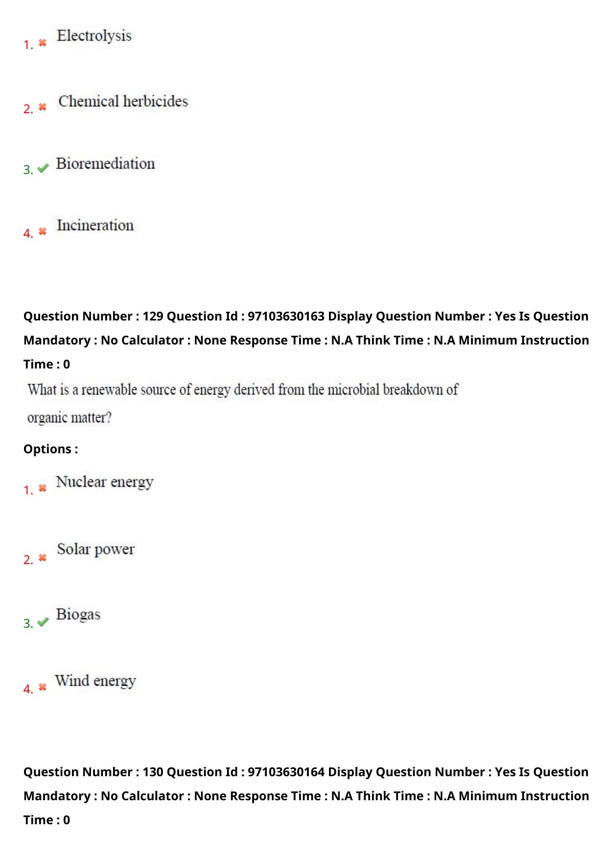 AP RCET 2024 Bio-Technology Question Paper - Page 76