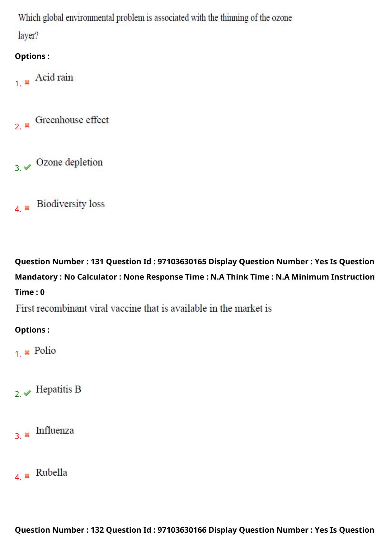 AP RCET 2024 Bio-Technology Question Paper - Page 77
