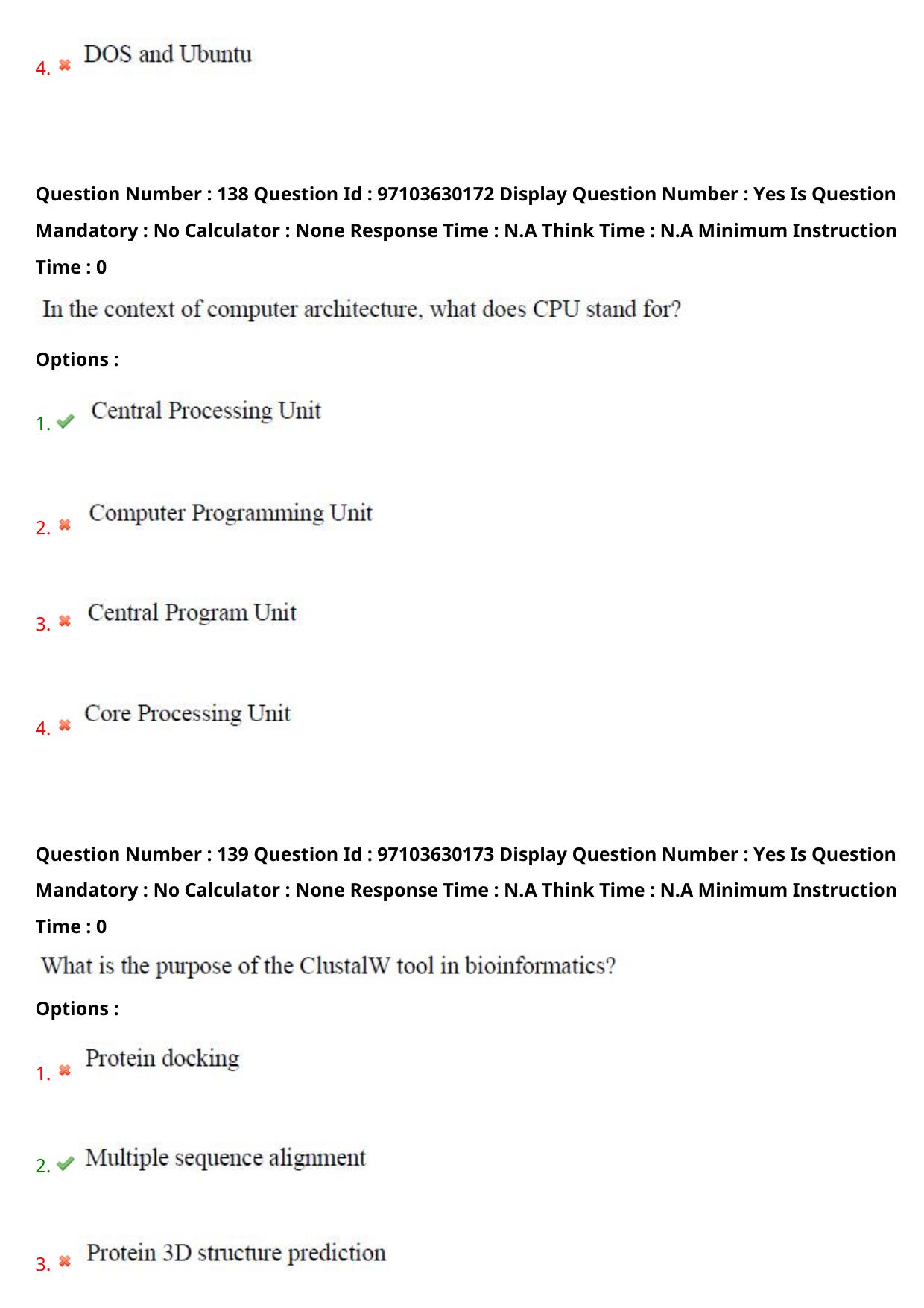 AP RCET 2024 Bio-Technology Question Paper - Page 81
