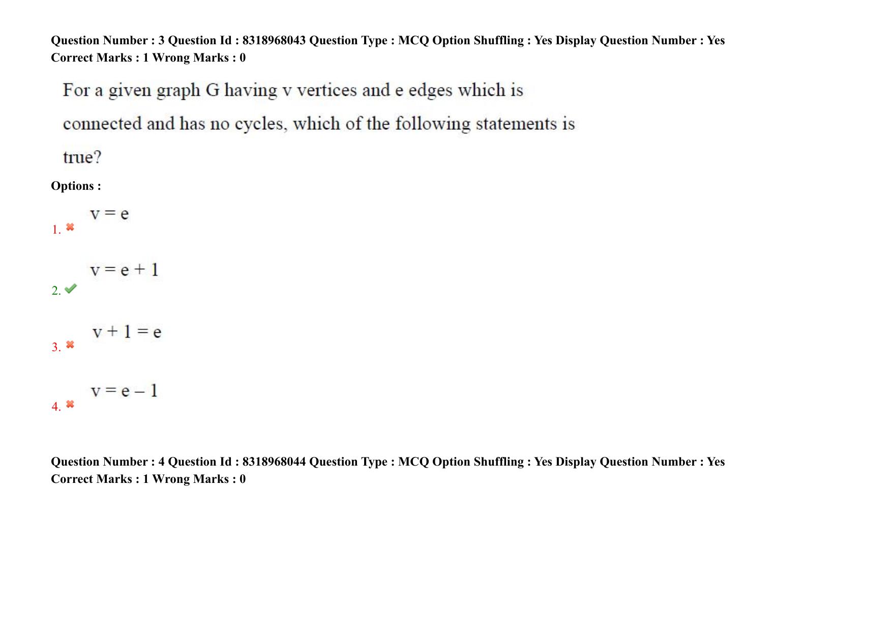 AP PGCET 2025 Computer Science Engineering Paper with Answer Key - Page 4