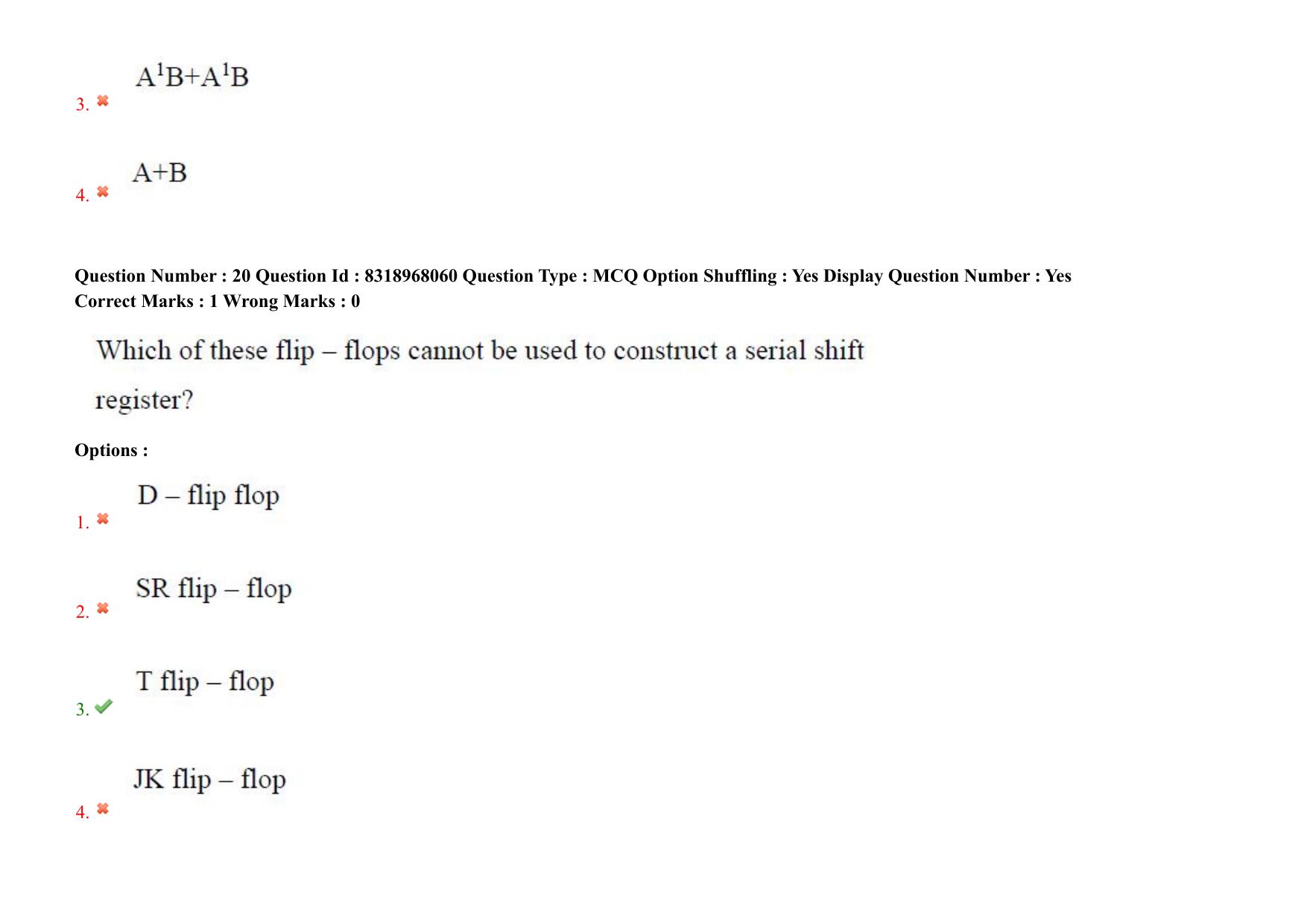 AP PGCET 2025 Computer Science Engineering Paper with Answer Key - Page 18