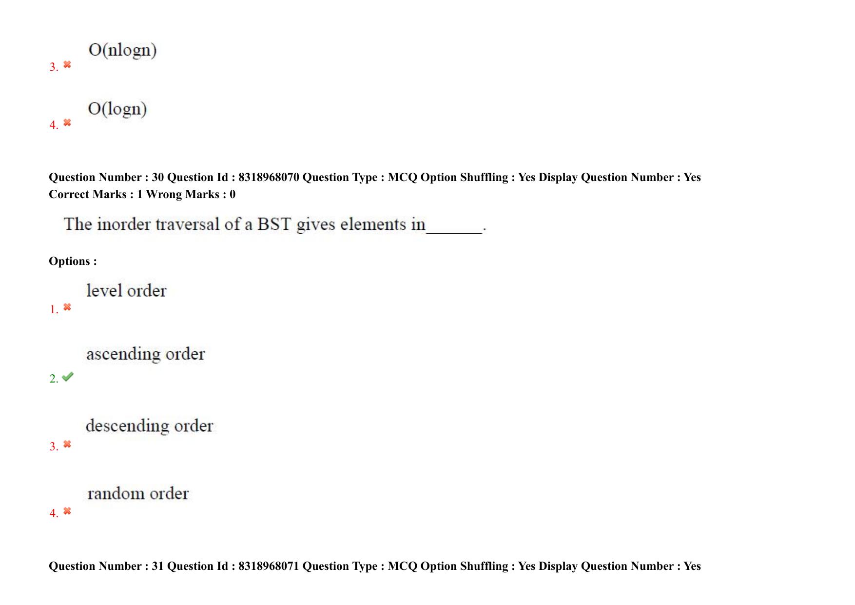 AP PGCET 2025 Computer Science Engineering Paper with Answer Key - Page 26