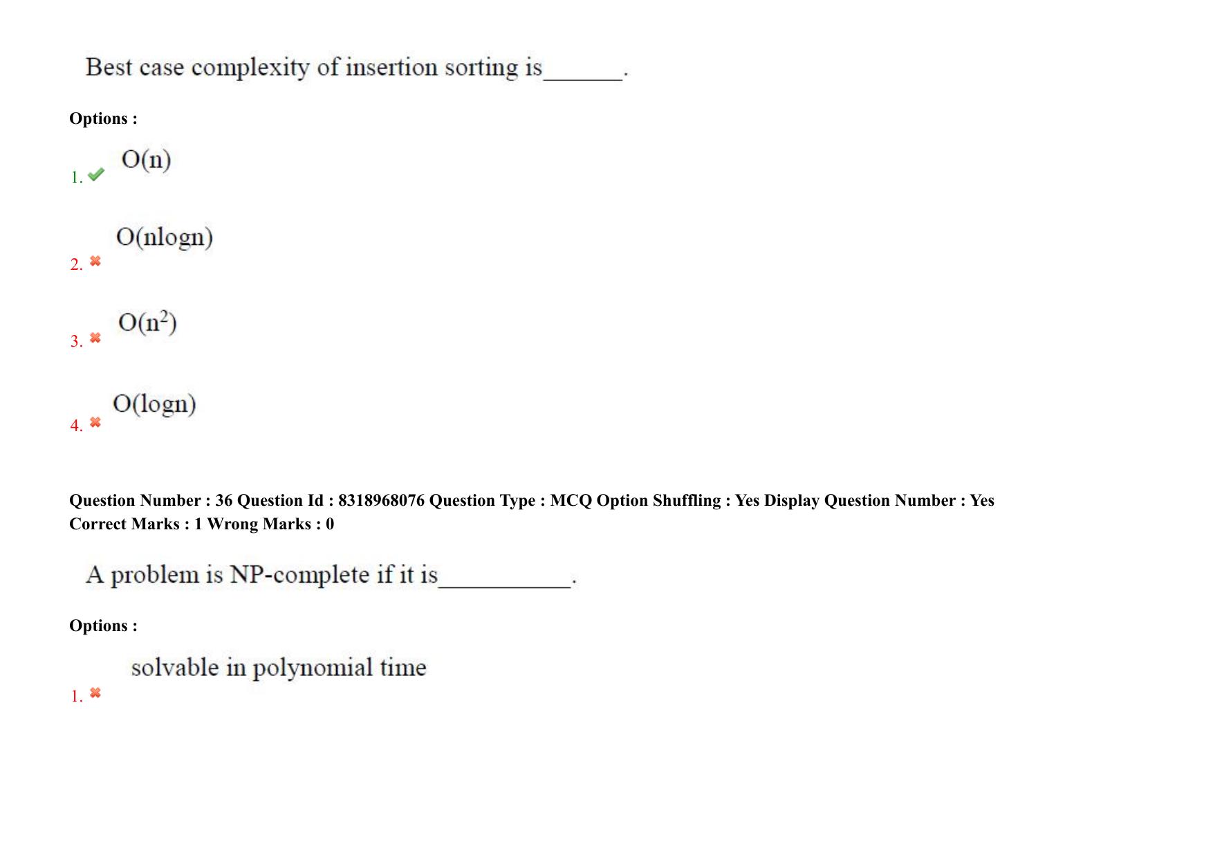 AP PGCET 2025 Computer Science Engineering Paper with Answer Key - Page 30