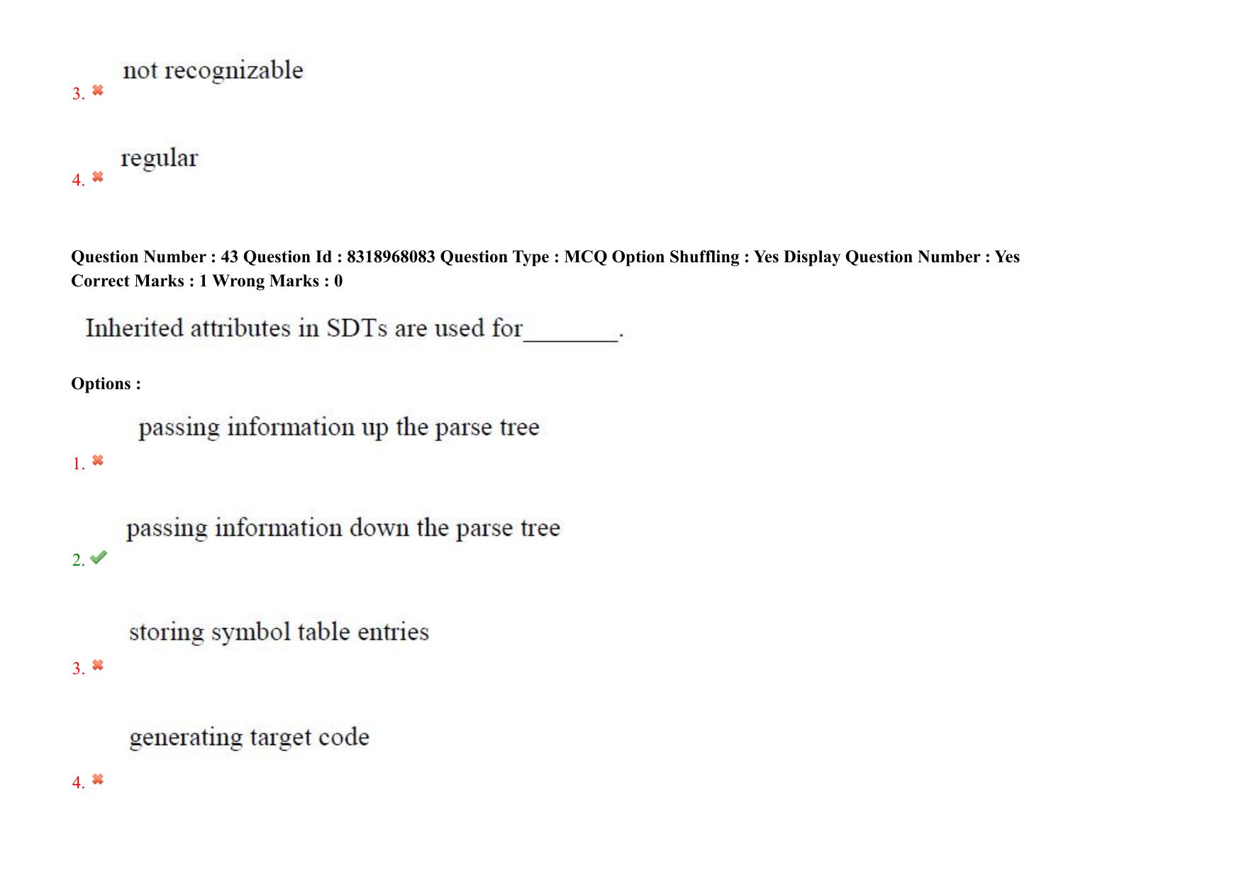 AP PGCET 2025 Computer Science Engineering Paper with Answer Key - Page 36