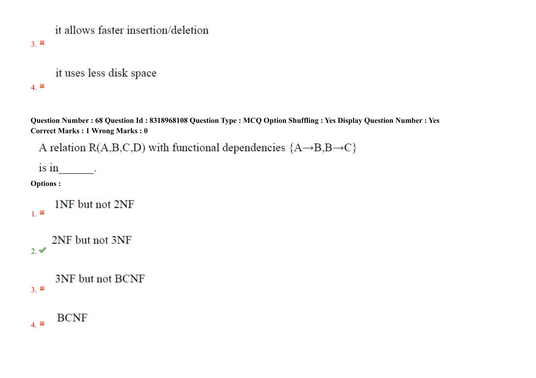 AP PGCET 2025 Computer Science Engineering Paper with Answer Key - Page 56