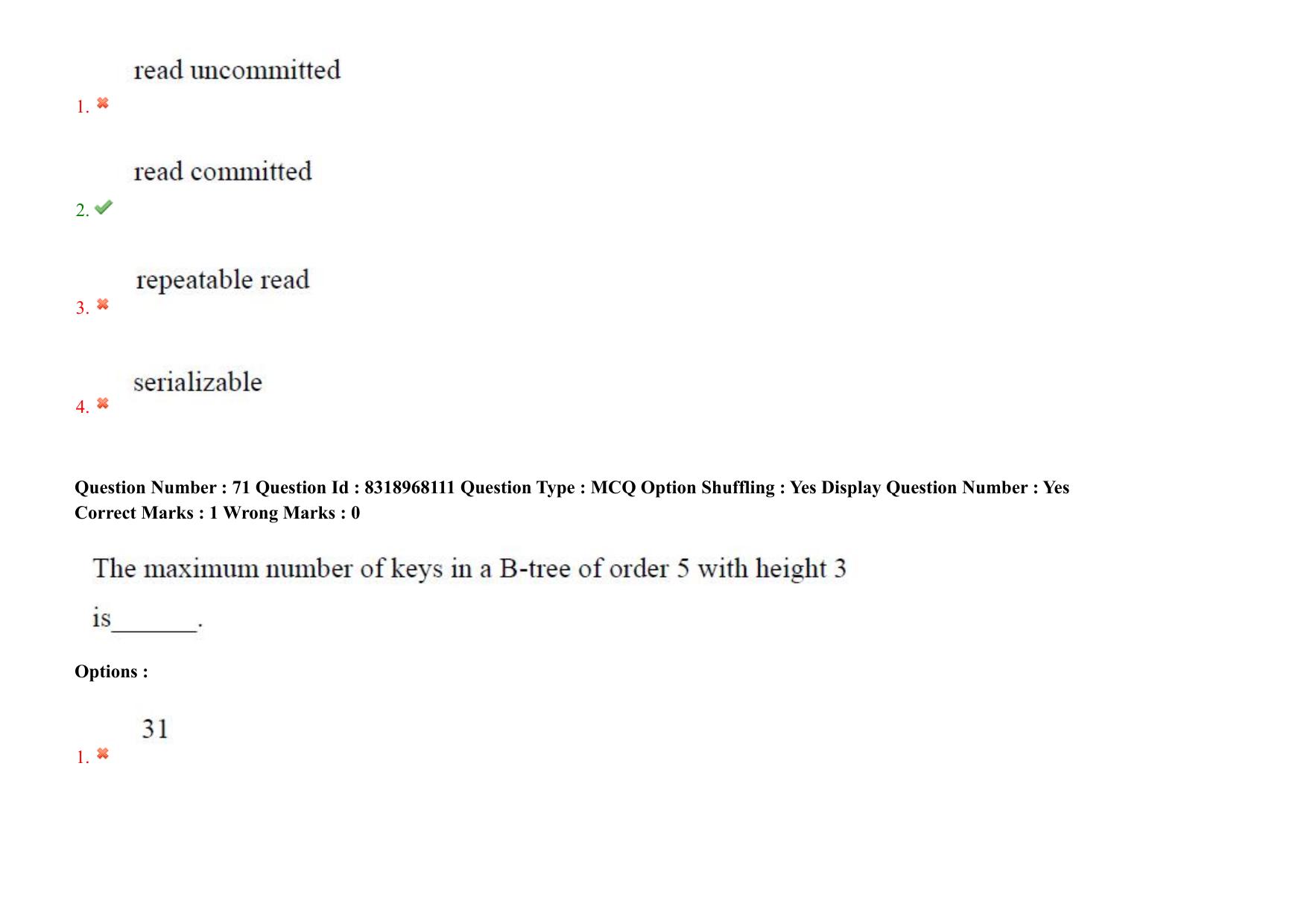 AP PGCET 2025 Computer Science Engineering Paper with Answer Key - Page 58