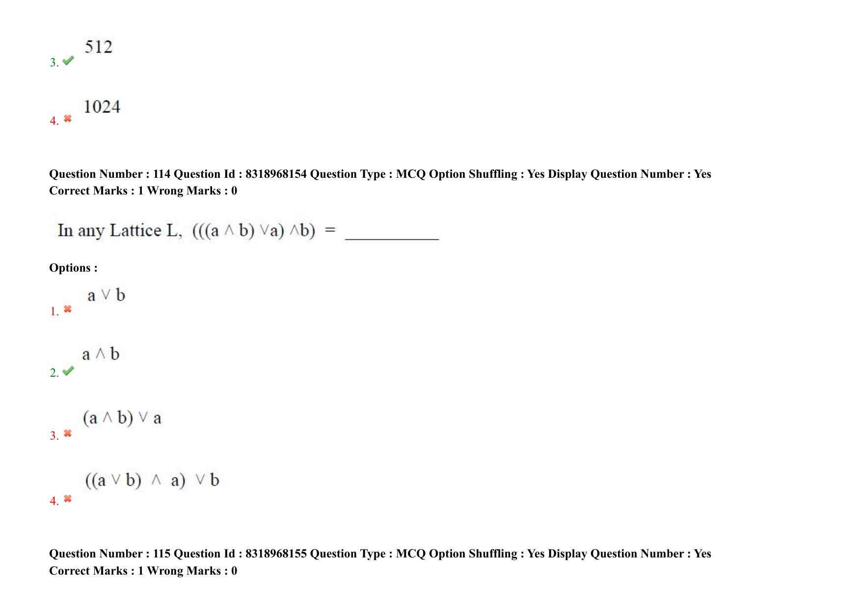 AP PGCET 2025 Computer Science Engineering Paper with Answer Key - Page 91