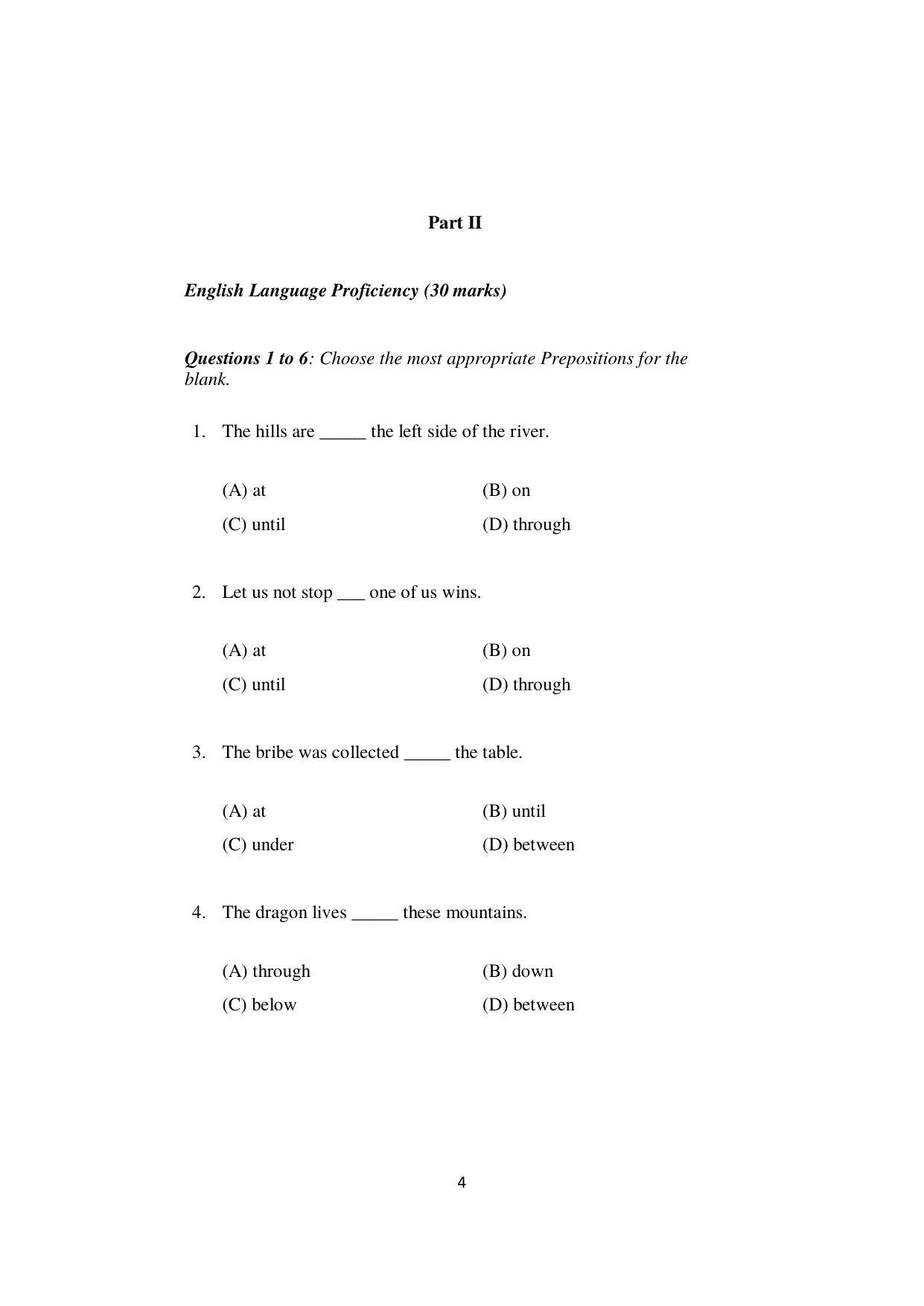 ISI Admission Test M.S (LIS) - Library and Information Science (PLB) 2024 Sample Paper - Page 4