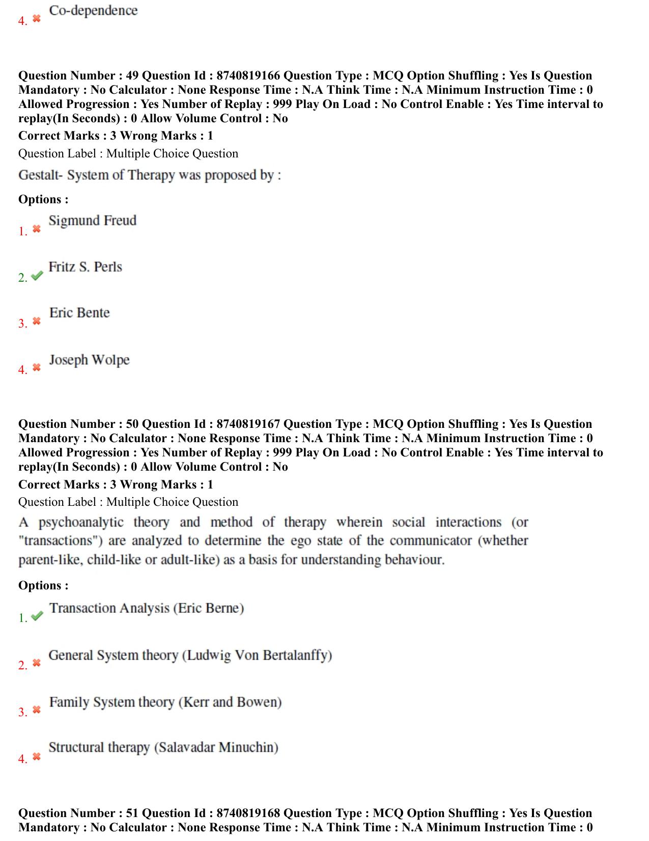 BHU RET Psychiatryi 2021 Question Paper - Page 28
