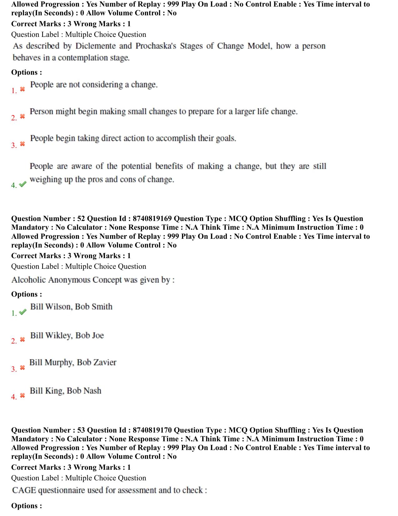 BHU RET Psychiatryi 2021 Question Paper - Page 29