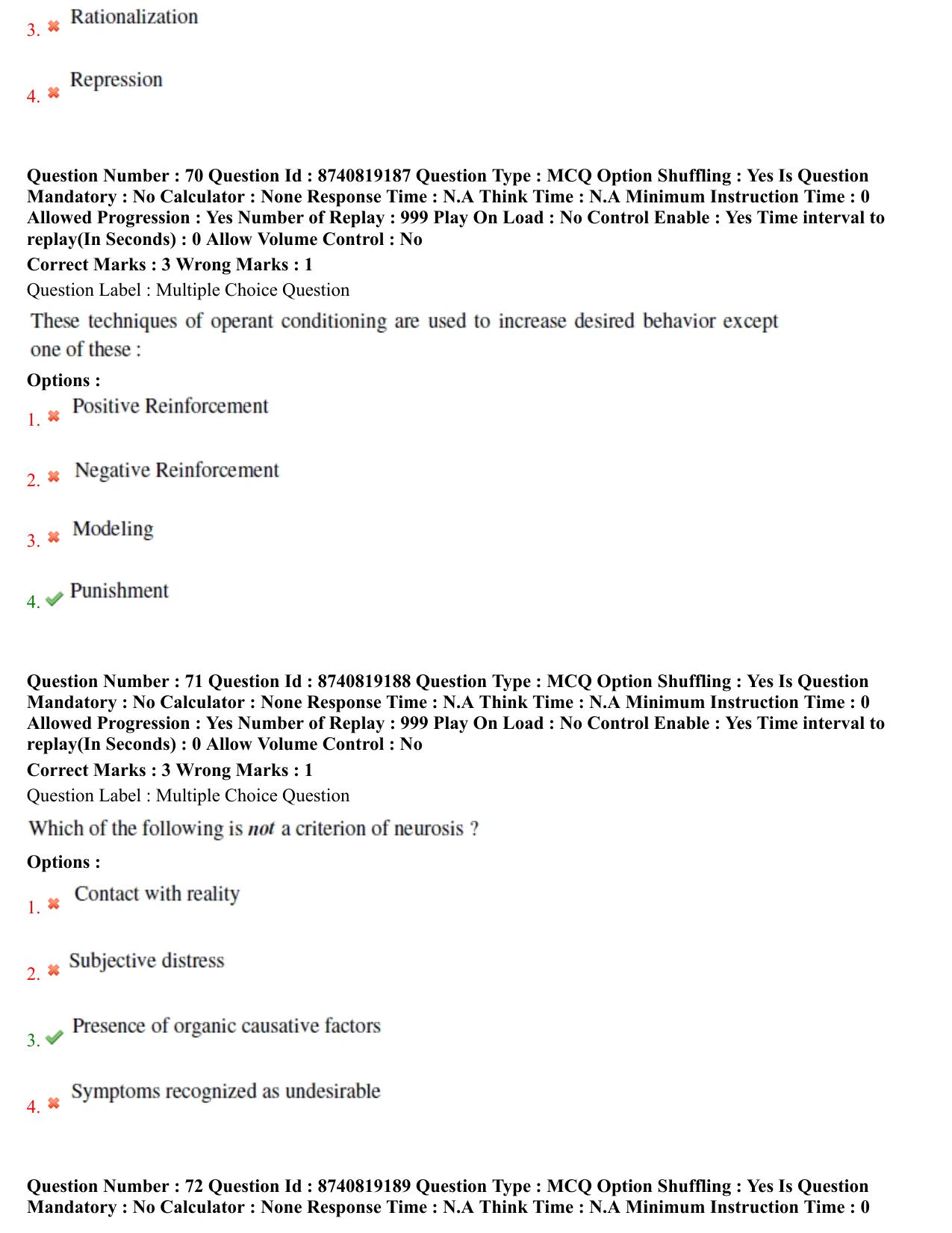 BHU RET Psychiatryi 2021 Question Paper - Page 37