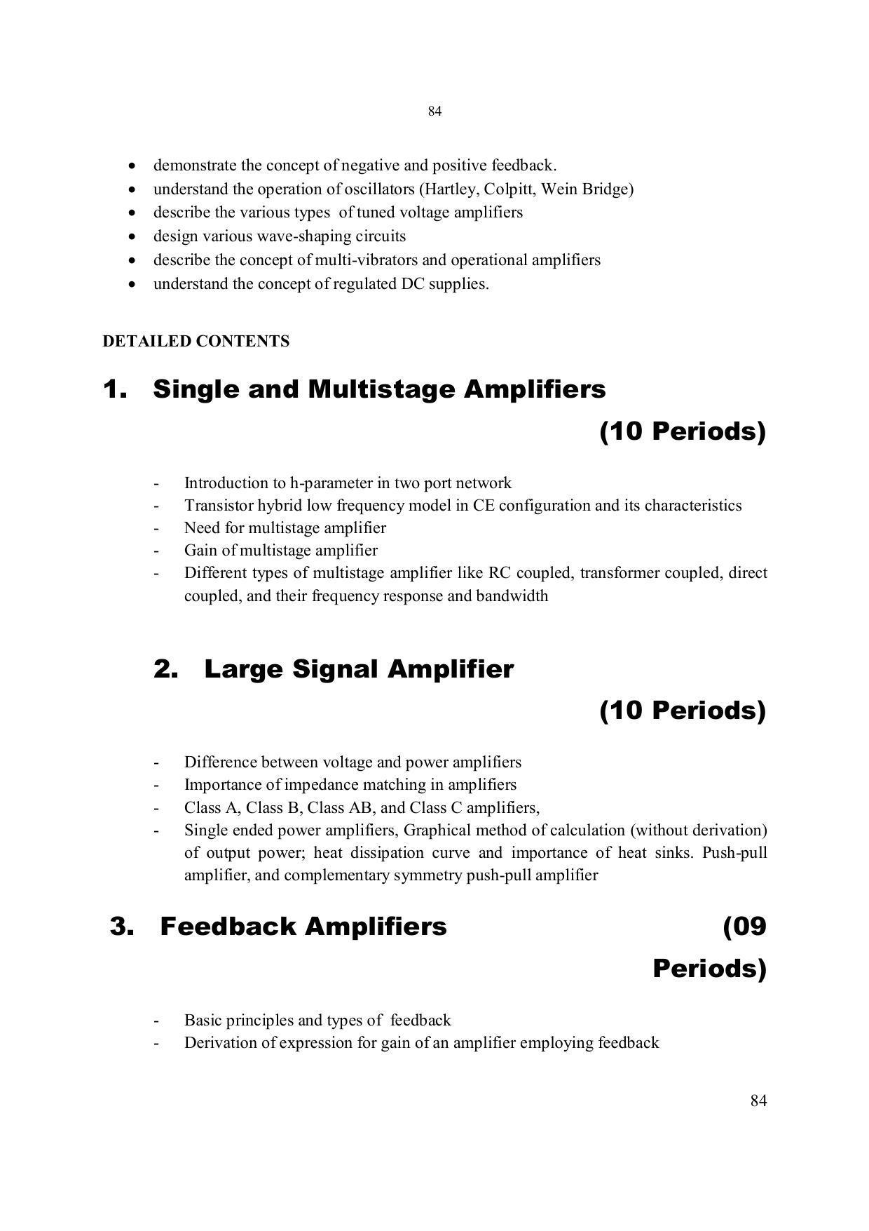 EFFECTIVE FROM JULY 2019-20 - SIX SEMESTER DIPLOMA COURSE IN ELECTRONICS ENGINEERING - Page 90