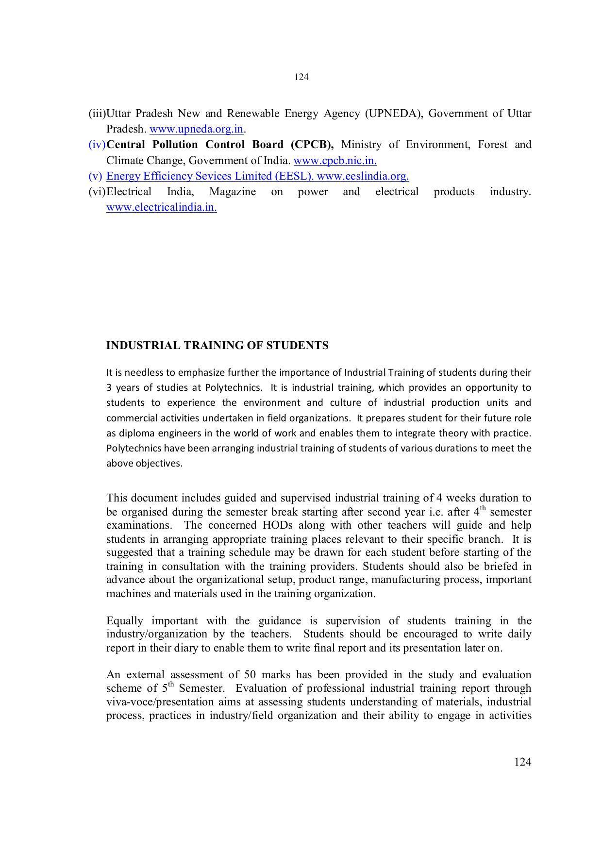 EFFECTIVE FROM JULY 2019-20 - SIX SEMESTER DIPLOMA COURSE IN ELECTRONICS ENGINEERING - Page 130