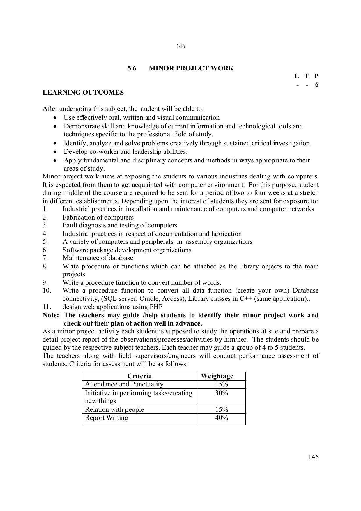 EFFECTIVE FROM JULY 2019-20 - SIX SEMESTER DIPLOMA COURSE IN ELECTRONICS ENGINEERING - Page 152