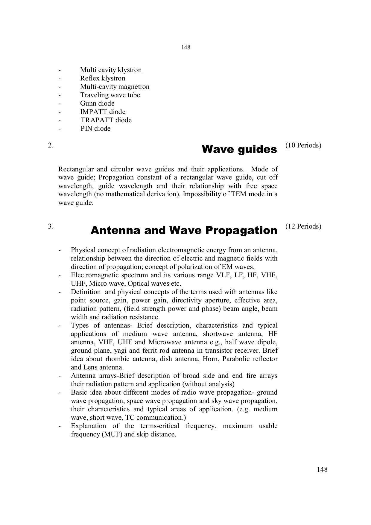 EFFECTIVE FROM JULY 2019-20 - SIX SEMESTER DIPLOMA COURSE IN ELECTRONICS ENGINEERING - Page 154