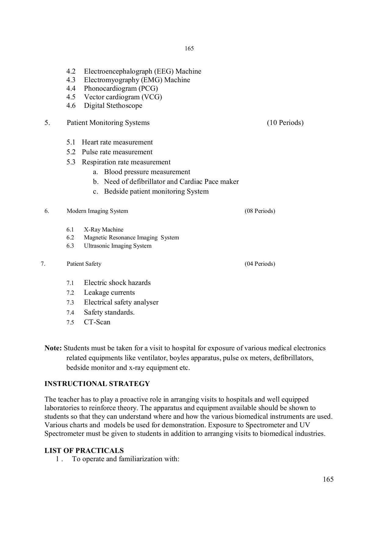 EFFECTIVE FROM JULY 2019-20 - SIX SEMESTER DIPLOMA COURSE IN ELECTRONICS ENGINEERING - Page 171