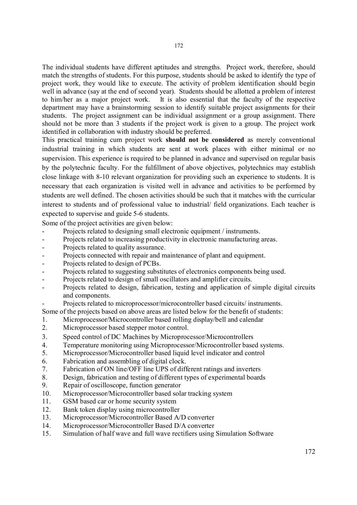 EFFECTIVE FROM JULY 2019-20 - SIX SEMESTER DIPLOMA COURSE IN ELECTRONICS ENGINEERING - Page 178