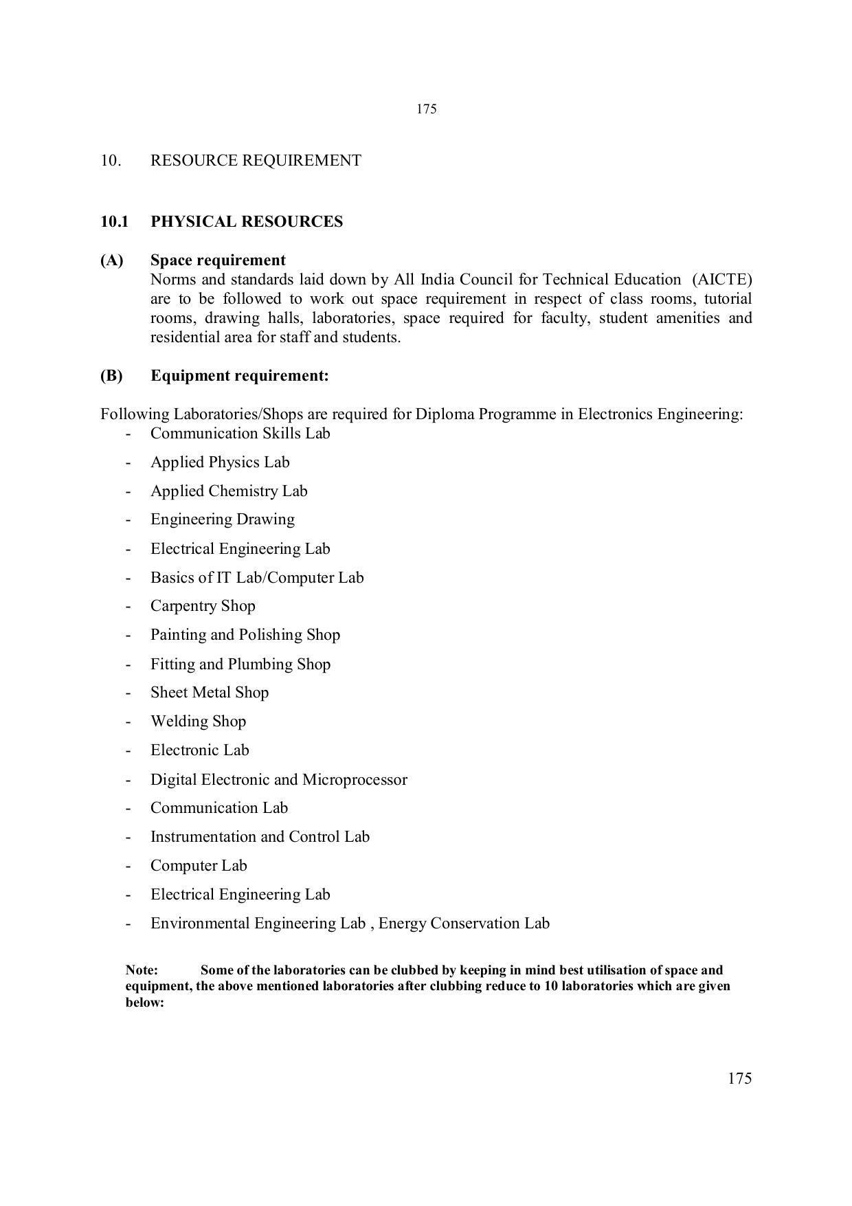 EFFECTIVE FROM JULY 2019-20 - SIX SEMESTER DIPLOMA COURSE IN ELECTRONICS ENGINEERING - Page 181