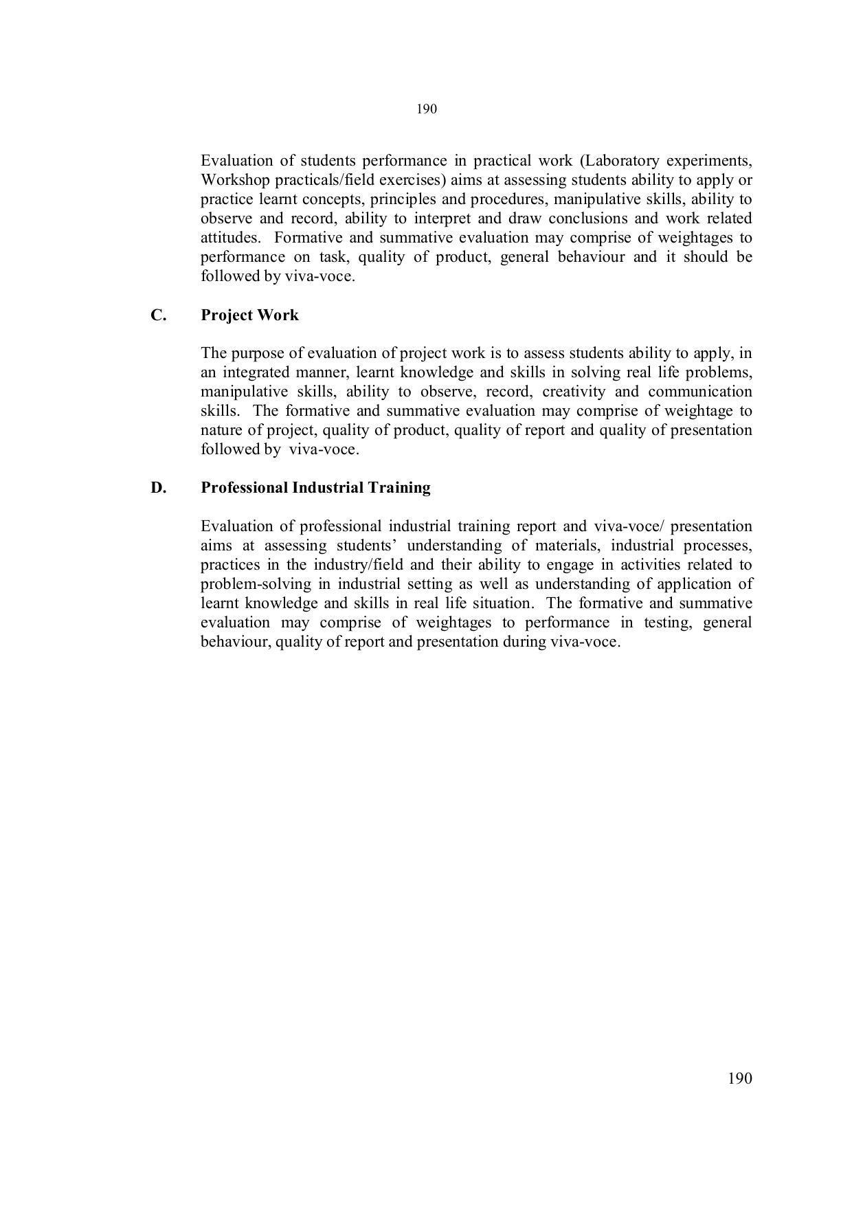 EFFECTIVE FROM JULY 2019-20 - SIX SEMESTER DIPLOMA COURSE IN ELECTRONICS ENGINEERING - Page 196
