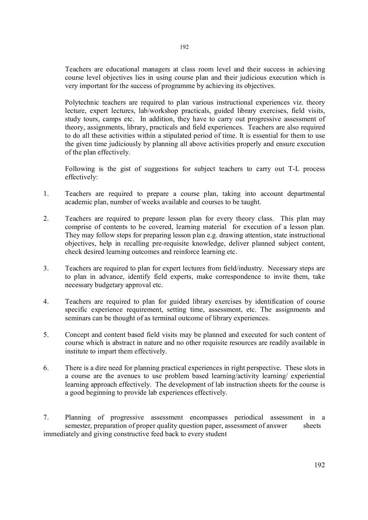 EFFECTIVE FROM JULY 2019-20 - SIX SEMESTER DIPLOMA COURSE IN ELECTRONICS ENGINEERING - Page 198