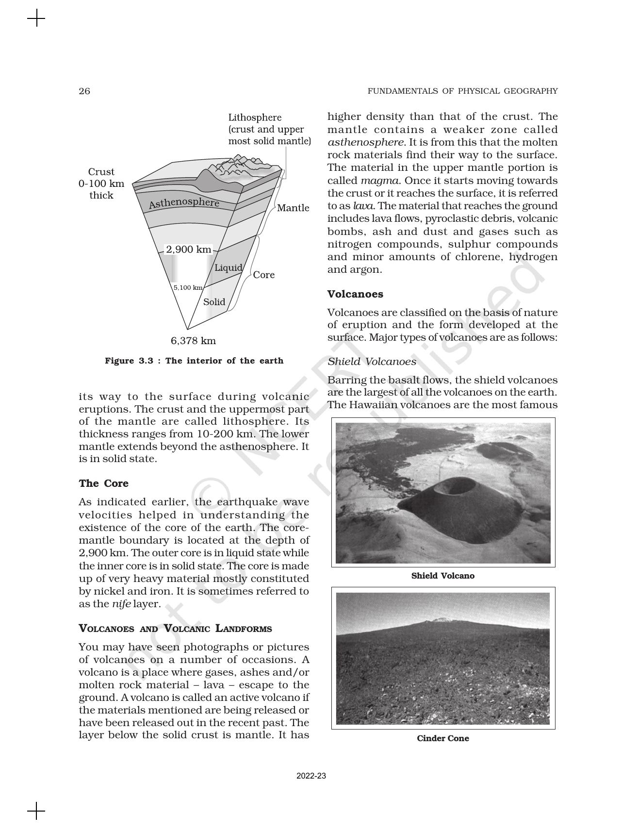NCERT Book for Class 11 Geography (Part-I) Chapter 3 Interior of the Earth - Page 6