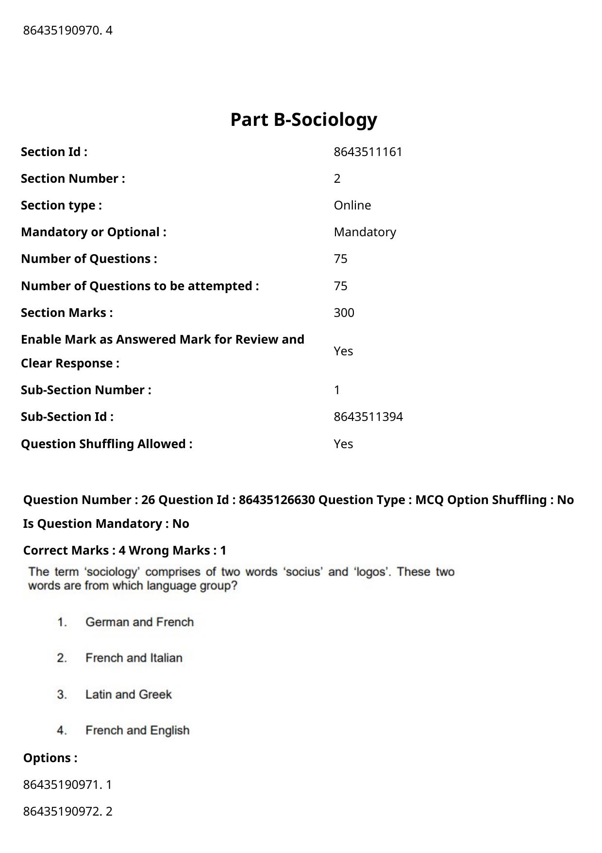 CUET PG 2021 PGQP15 Question Paper - Page 15