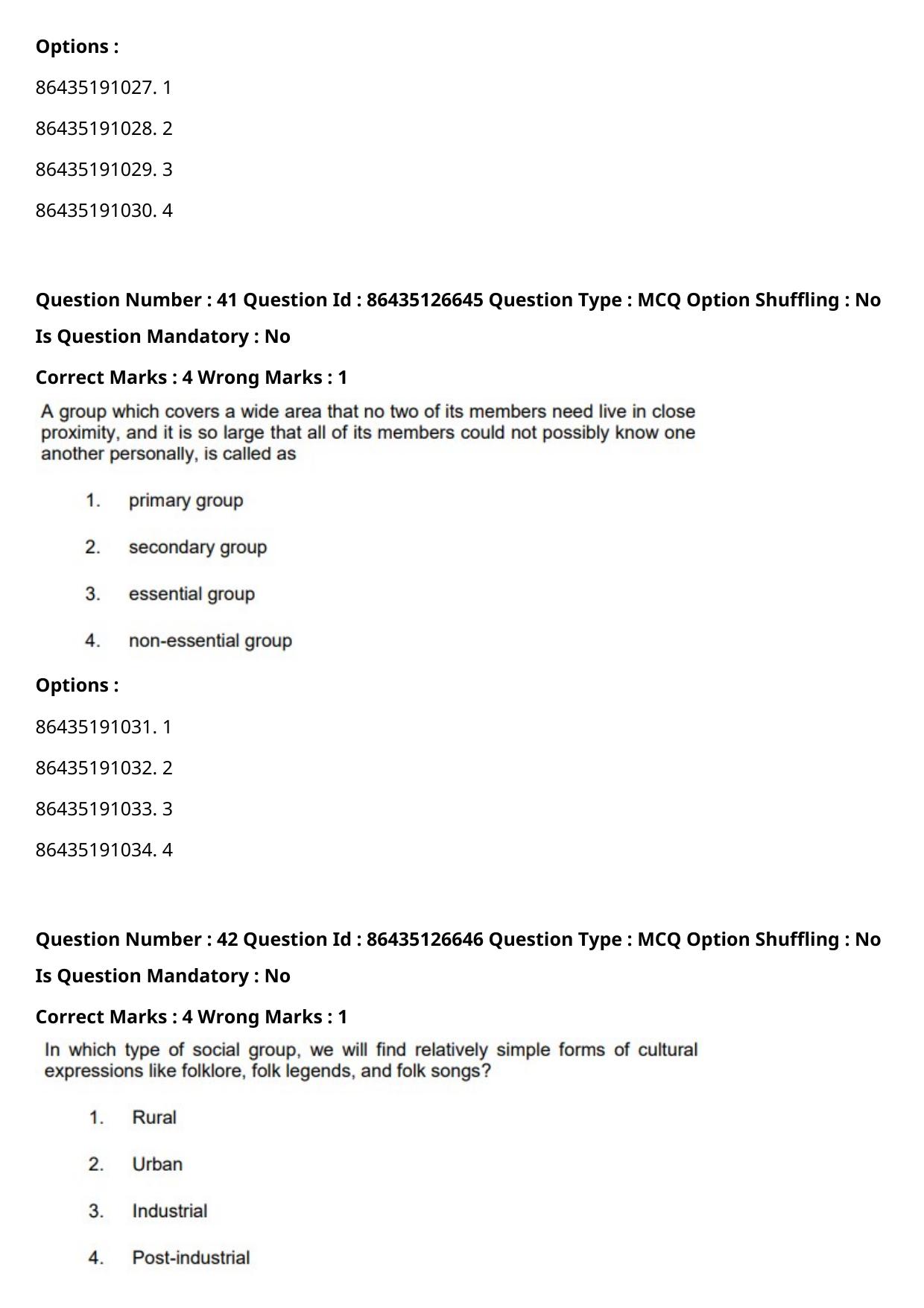 CUET PG 2021 PGQP15 Question Paper - Page 23
