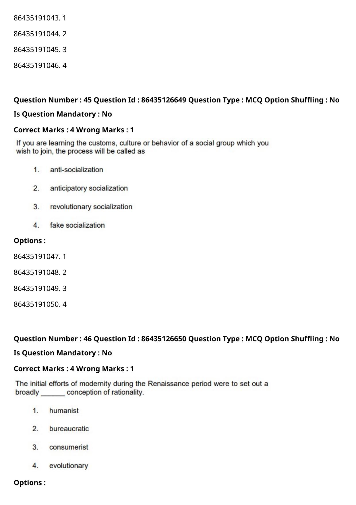 CUET PG 2021 PGQP15 Question Paper - Page 25
