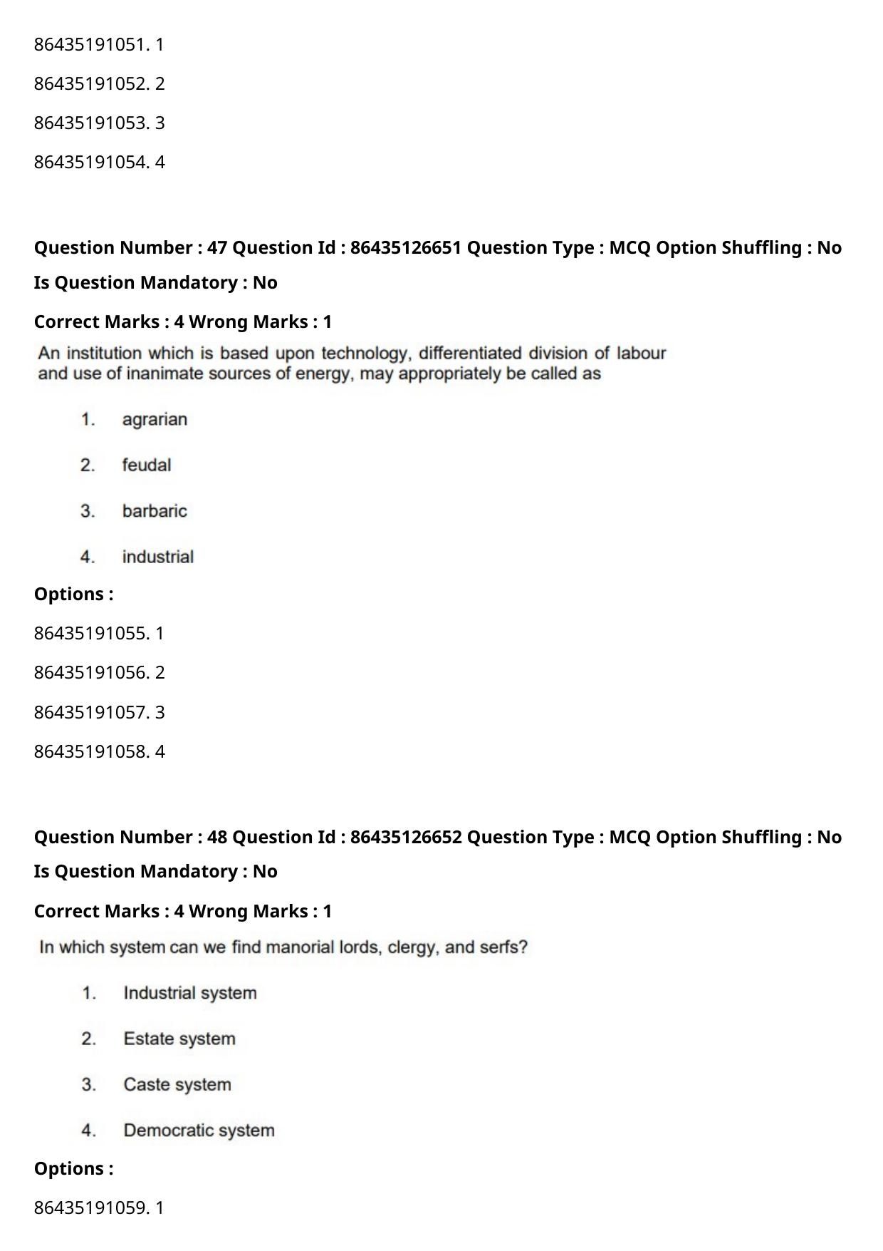 CUET PG 2021 PGQP15 Question Paper - Page 26