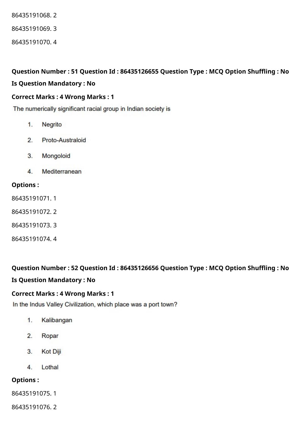 CUET PG 2021 PGQP15 Question Paper - Page 28