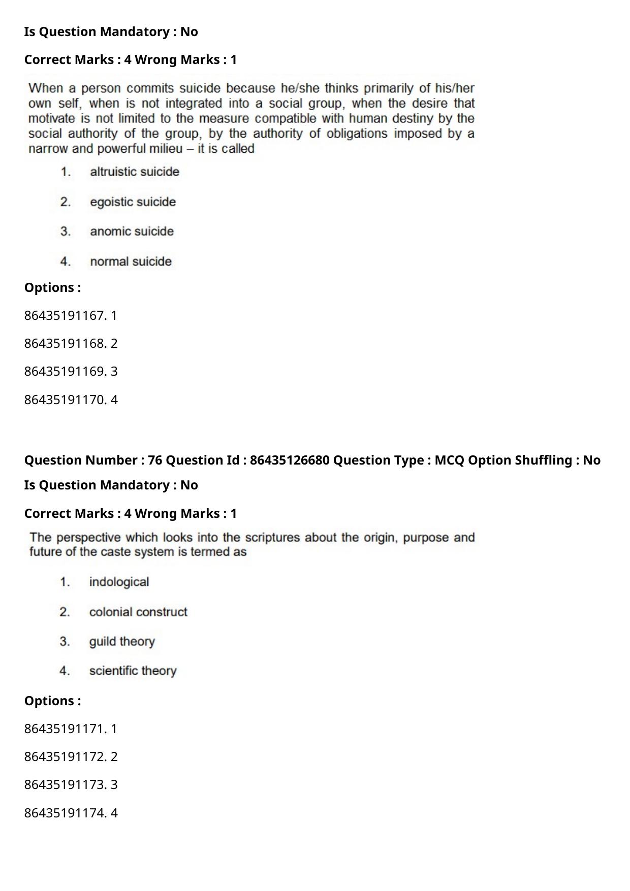 CUET PG 2021 PGQP15 Question Paper - Page 40