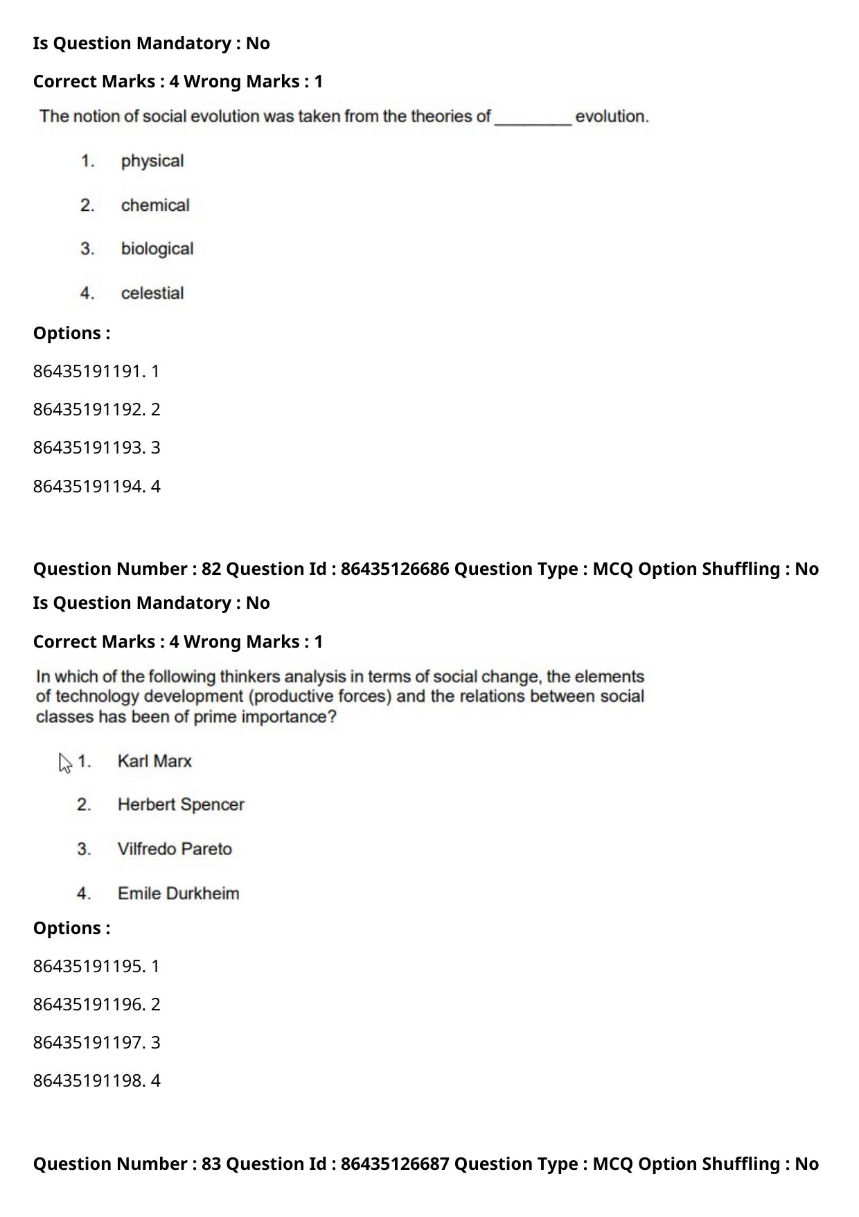 CUET PG 2021 PGQP15 Question Paper - Page 43