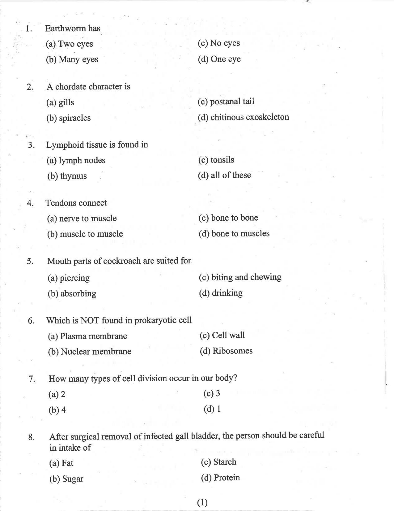 HP B.Sc. Nursing 2021 Question Paper with Answer Key - Page 4